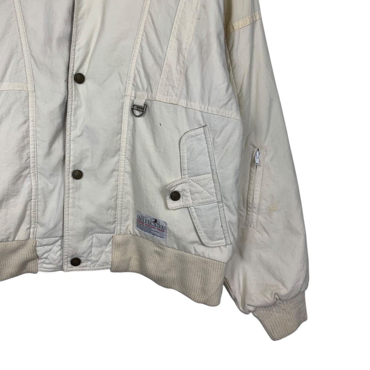 Ellesse 90s ELLESSE Super Racing Gear Double Layer Jacket #2859-C129 Size US L / EU 52-54 / 3 - 6 Thumbnail