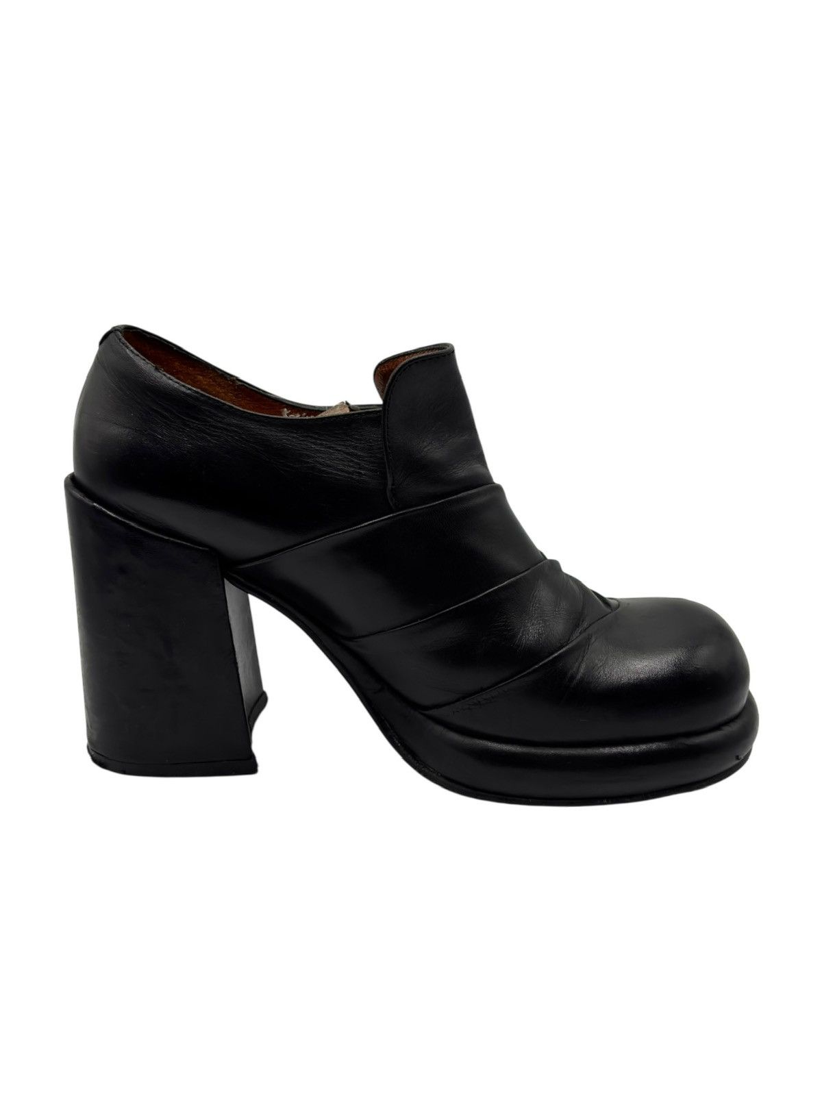 Cowboy Equipment Vintage El Dantes block platform leather heels Size 41 Size US 11 / IT 41 - 7 Thumbnail