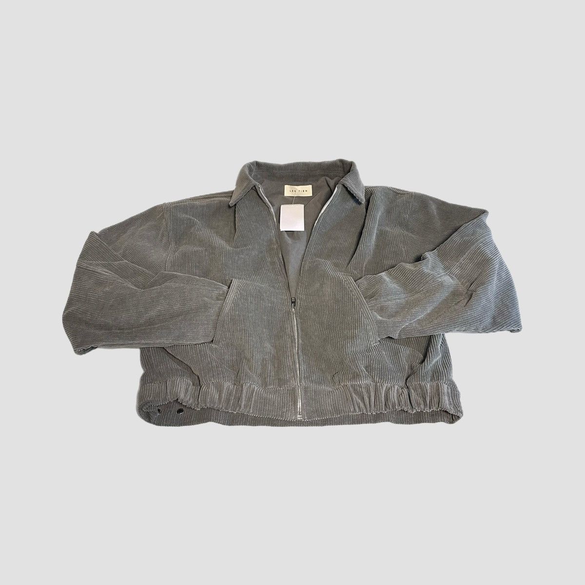 Les Tien Les Tien Crop Work Wear Corduroy Bomber Jacket Size US S / EU 44-46 / 1 - 4 Thumbnail