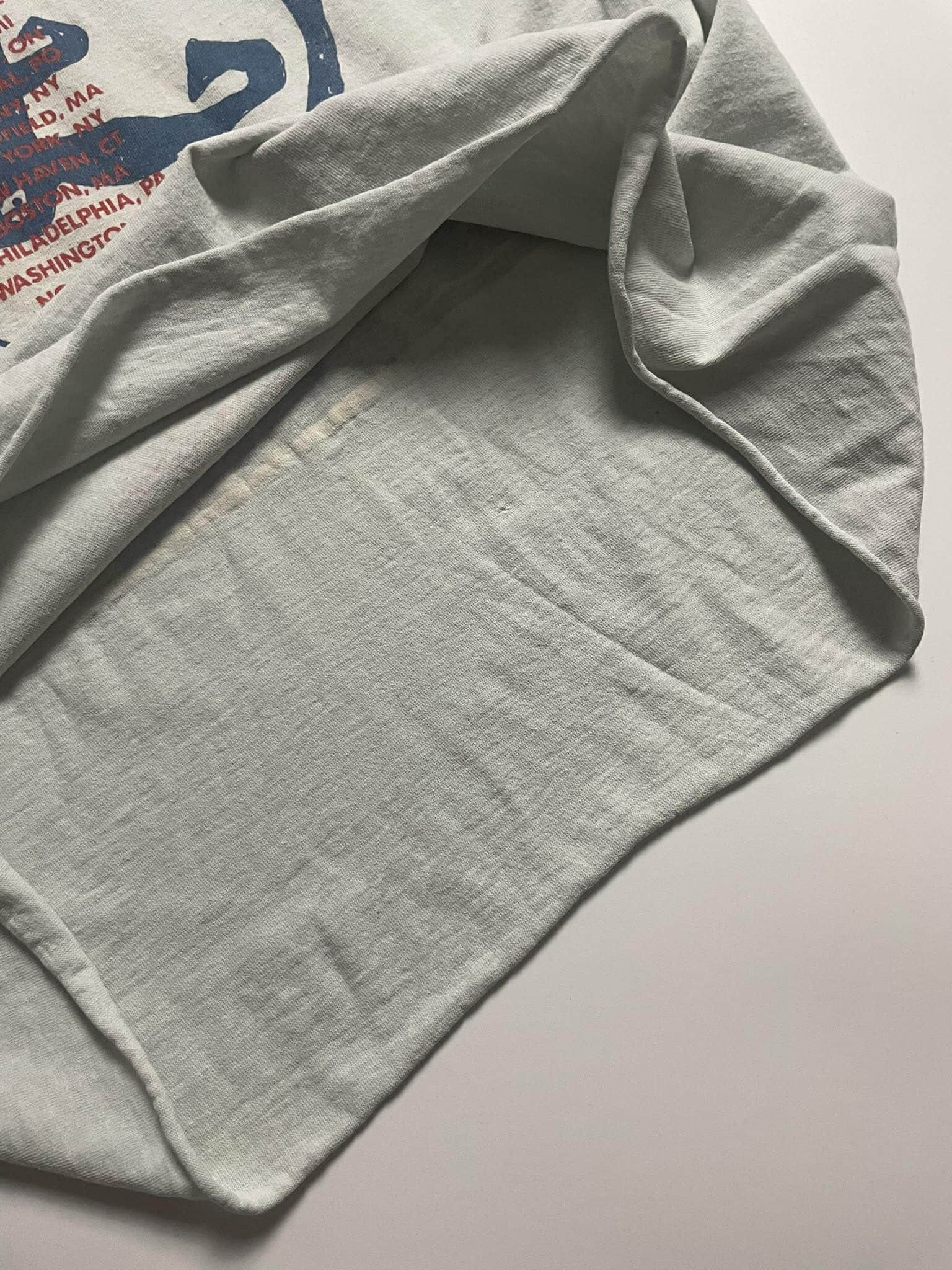 Band Tees × Vintage Vintage Los Lobos Cropped Band Shirt Size US L / EU 52-54 / 3 - 7 Thumbnail