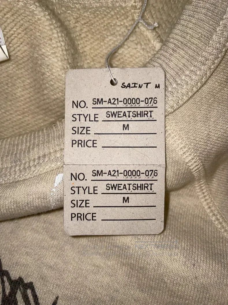 Saint Michael Saint Michael Printed crew neck sweatshirt Size US M / EU 48-50 / 2 - 5 Thumbnail