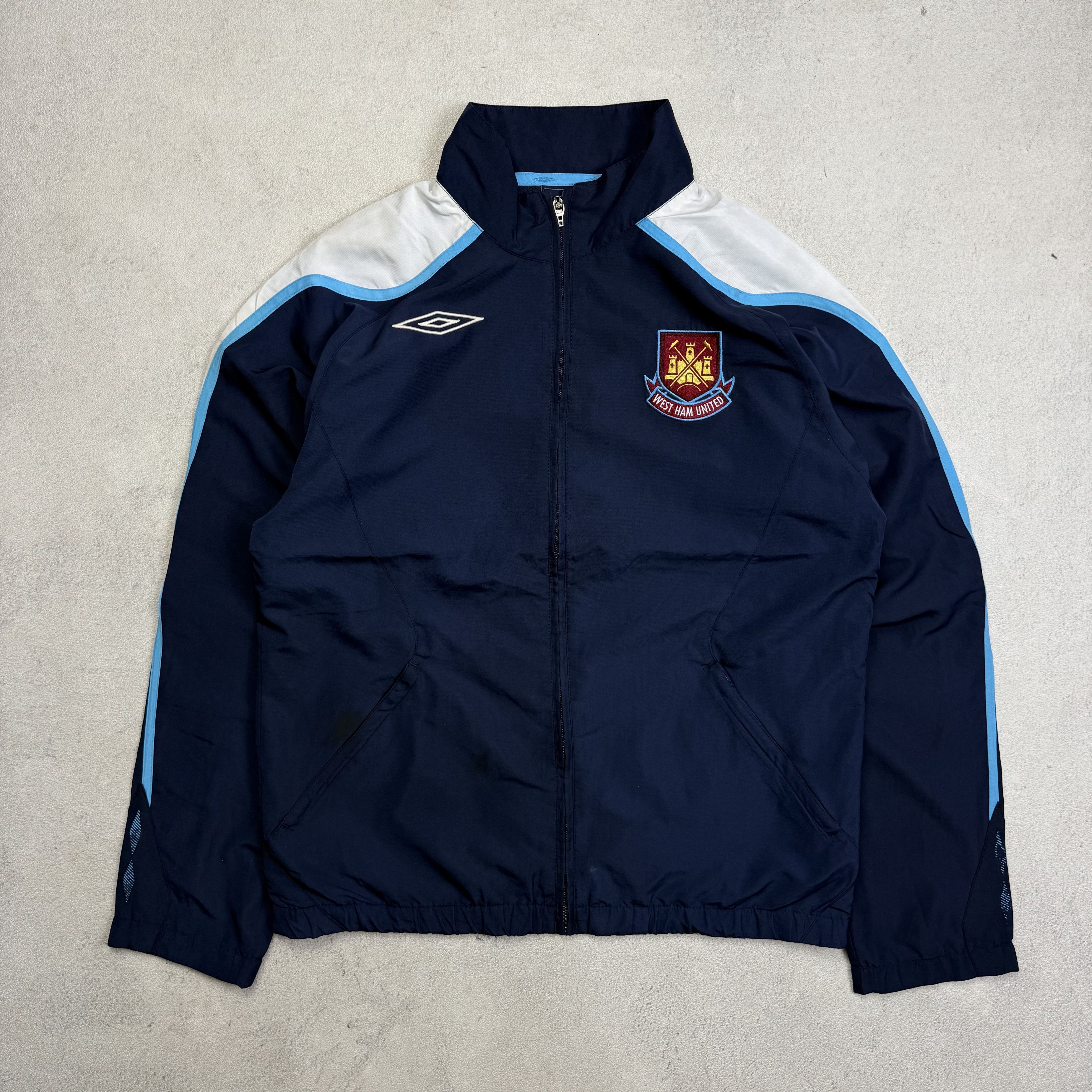 West Ham United 2006-07 Umbro Jacket in Blue, Men’s