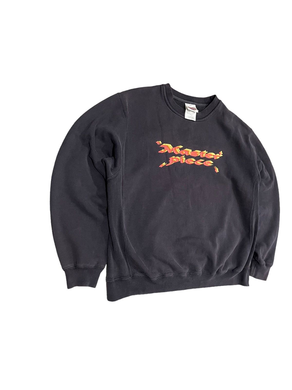 MasterPiece Vintage Masterpiece Spellout Logo Sweatshirt Size US XL / EU 56 / 4 - 4 Thumbnail