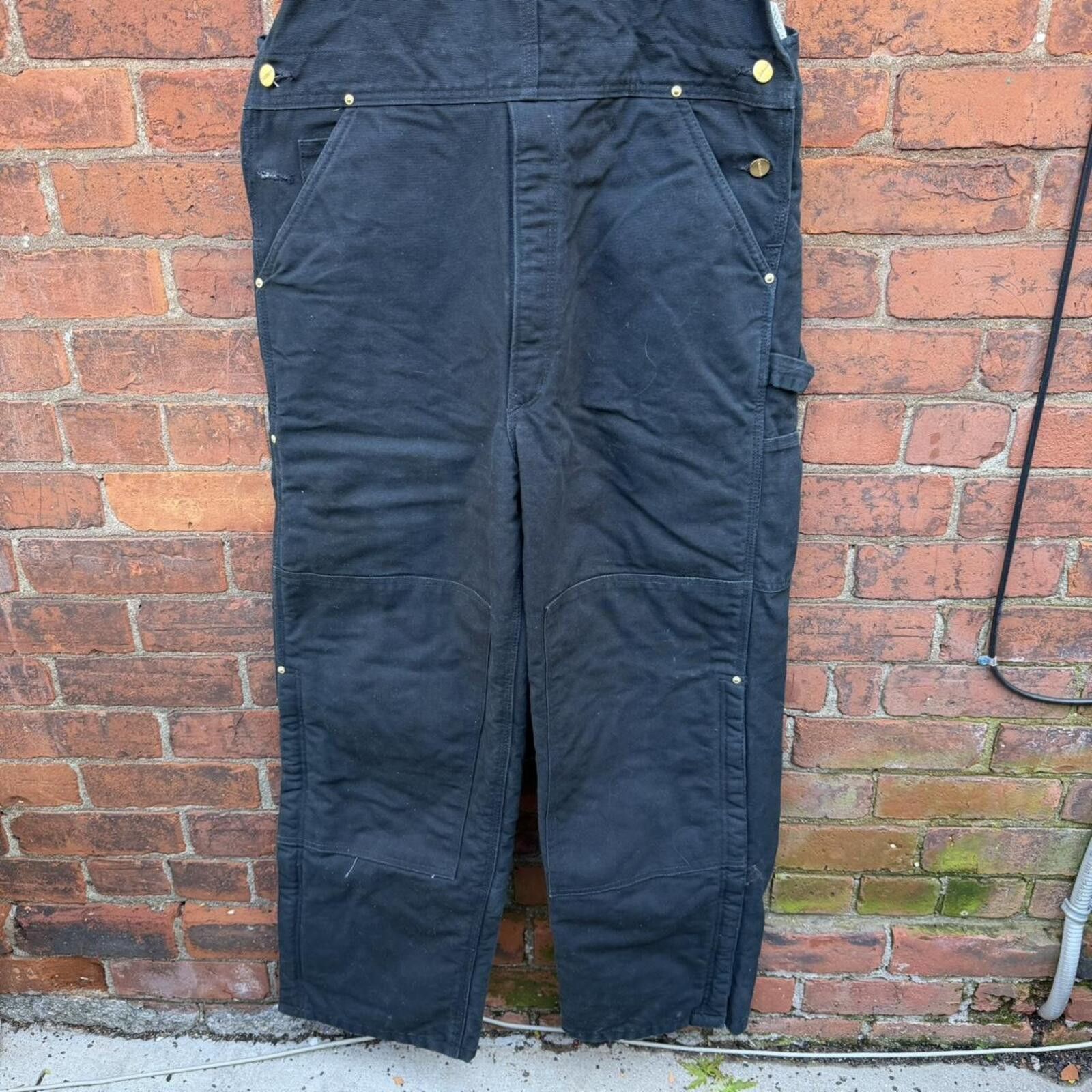 Carhartt vintage carhartt double knee insulated overalls 38x30 Size US 38 / EU 54 - 3 Thumbnail