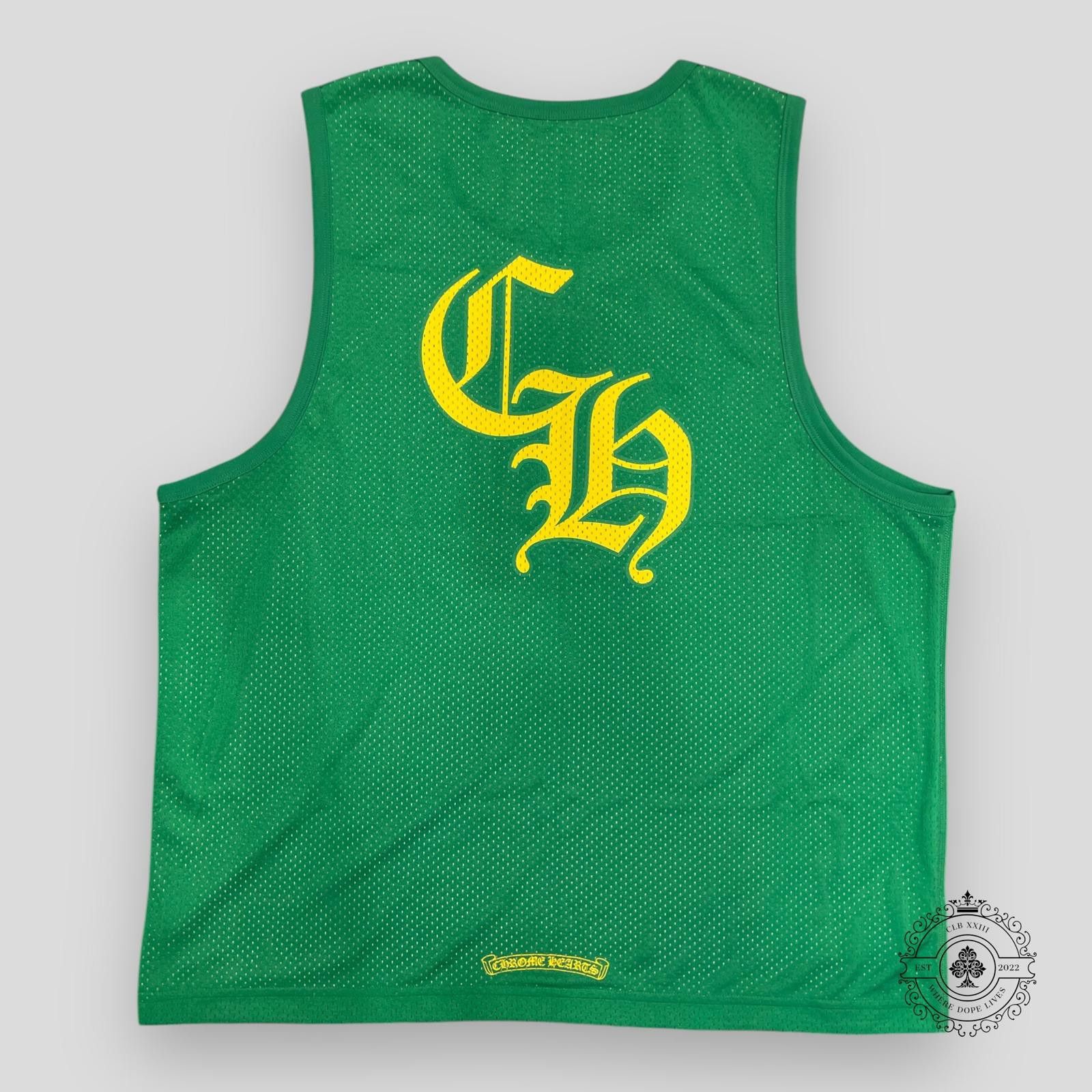 Chrome Hearts Chrome Hearts Reversible 33 Mesh Jersey in Green Size US L / EU 52-54 / 3 - 2 Thumbnail