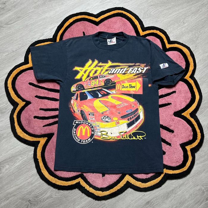 Logo Athletic 90’s Nascar Bill Elliot McDonald’s Racing Team T-shirt ...