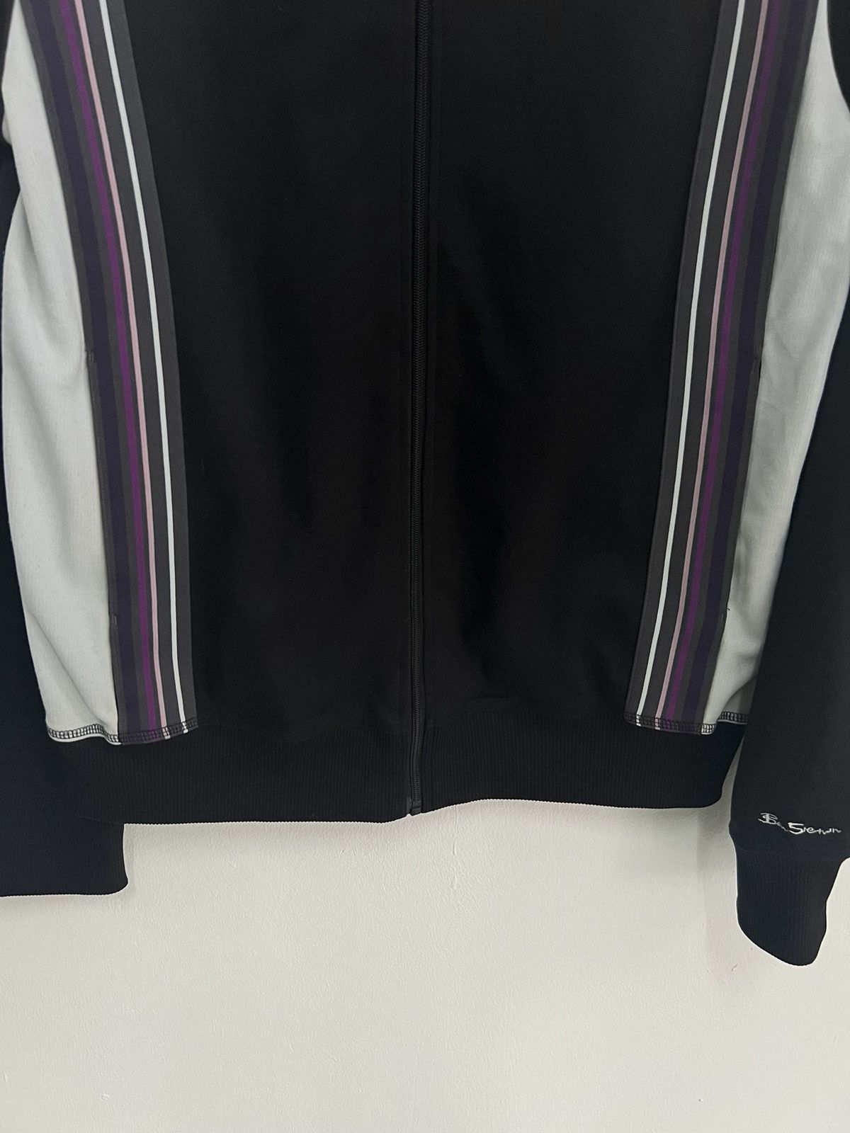 Ben Sherman Ben Sherman Mods Casual Stripe Hooligan Zipper Track Top Jkt Size US L / EU 52-54 / 3 - 8 Thumbnail
