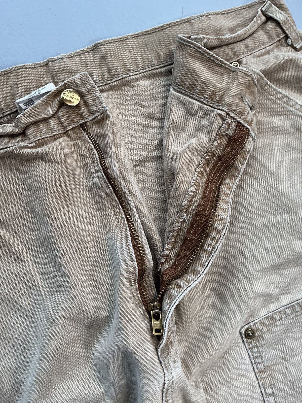 Carhartt Vintage Carhartt B01 BRN double knee workwear Size US 40 / EU 56 - 7 Thumbnail