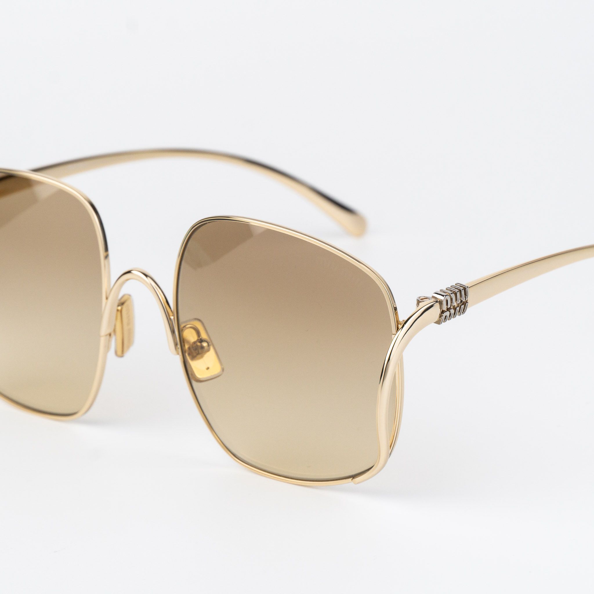 Miu Miu Miu Miu Women Sunglasses Square MUA57S 5AK20S NEW AUTHENTIC Size ONE SIZE - 5 Thumbnail