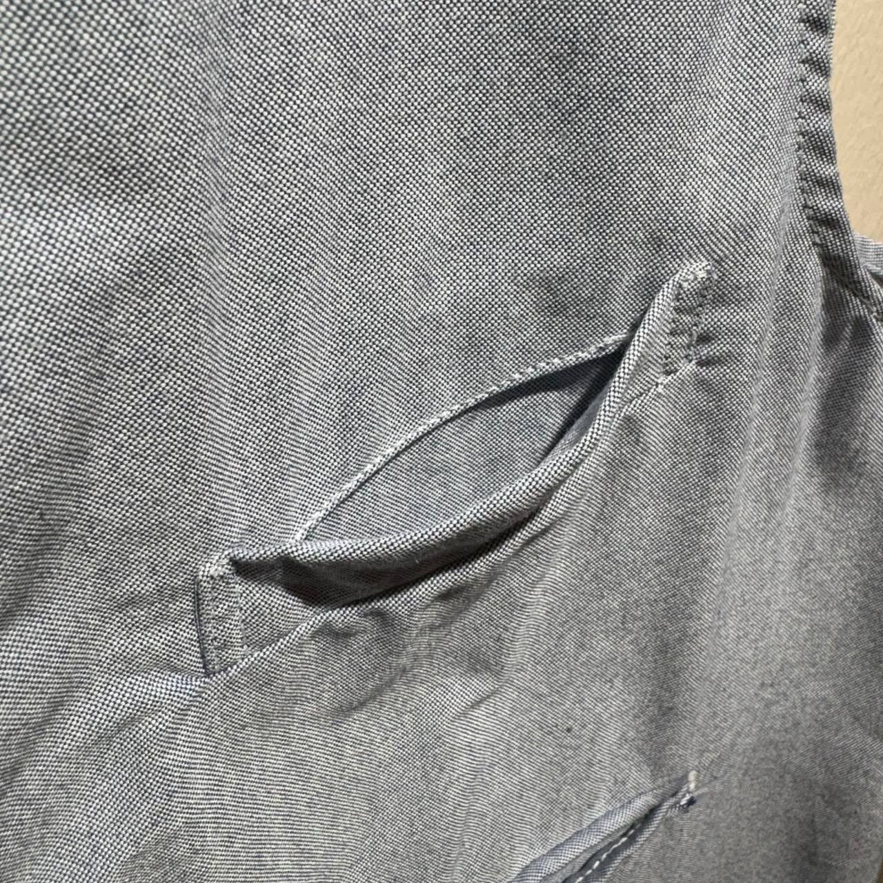 Nepenthes Nepenthes Needles Multi Pocket Blue Cotton Vest Size US M / EU 48-50 / 2 - 8 Thumbnail