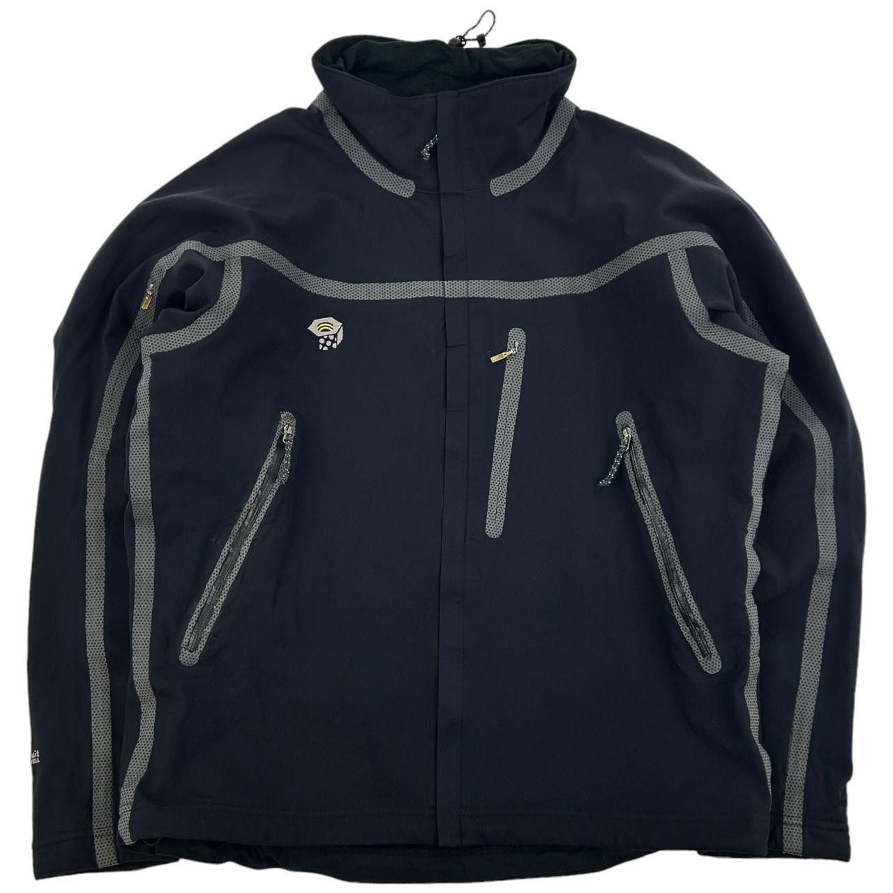 image of Vintage Mountain Hardwear Conduit Softshell Jacket Size M in Black, Men's