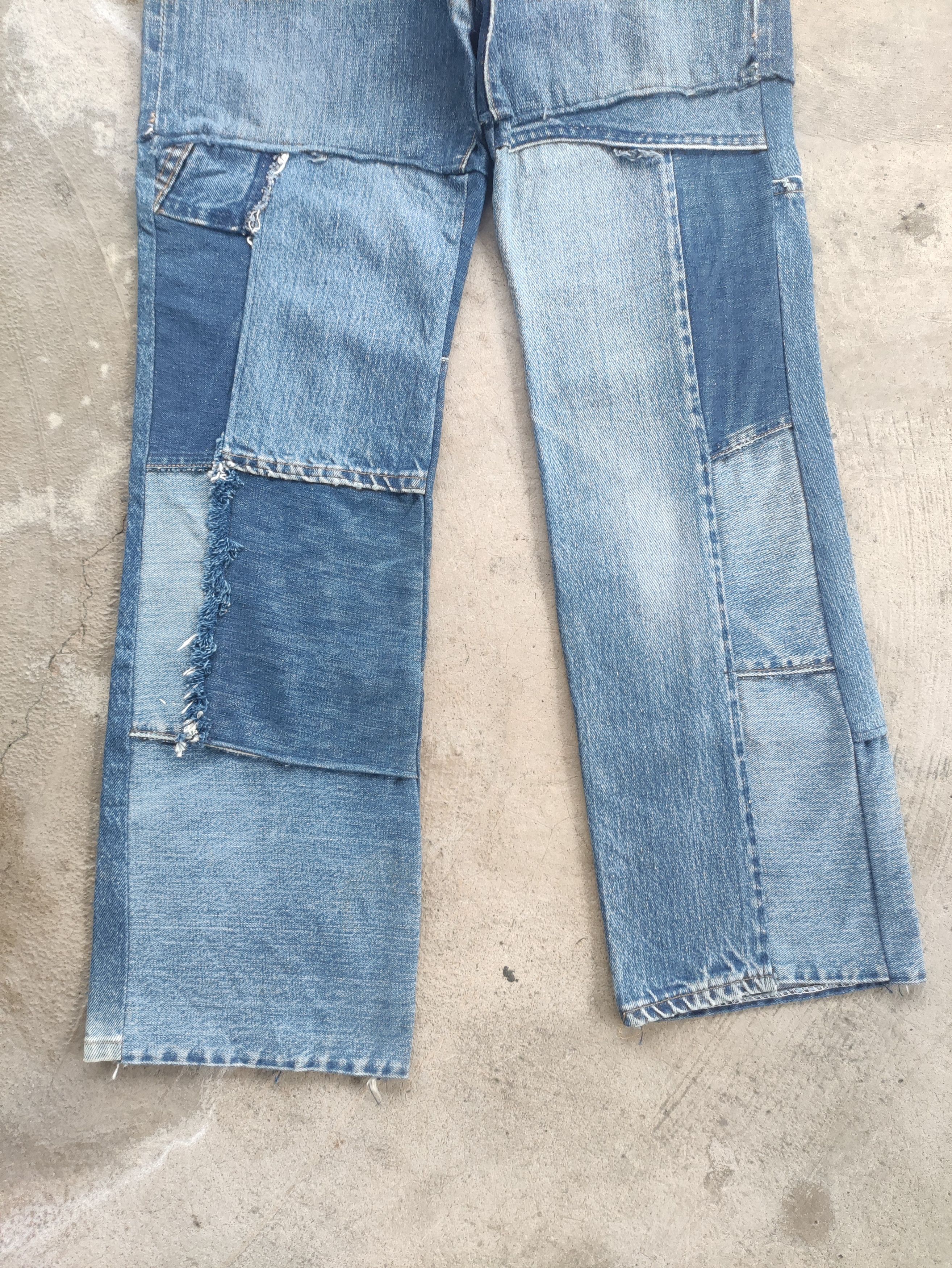 Levi's Vintage Levis 505 60s Petchvork Button No5 W32 Size US 32 / EU 48 - 4 Thumbnail