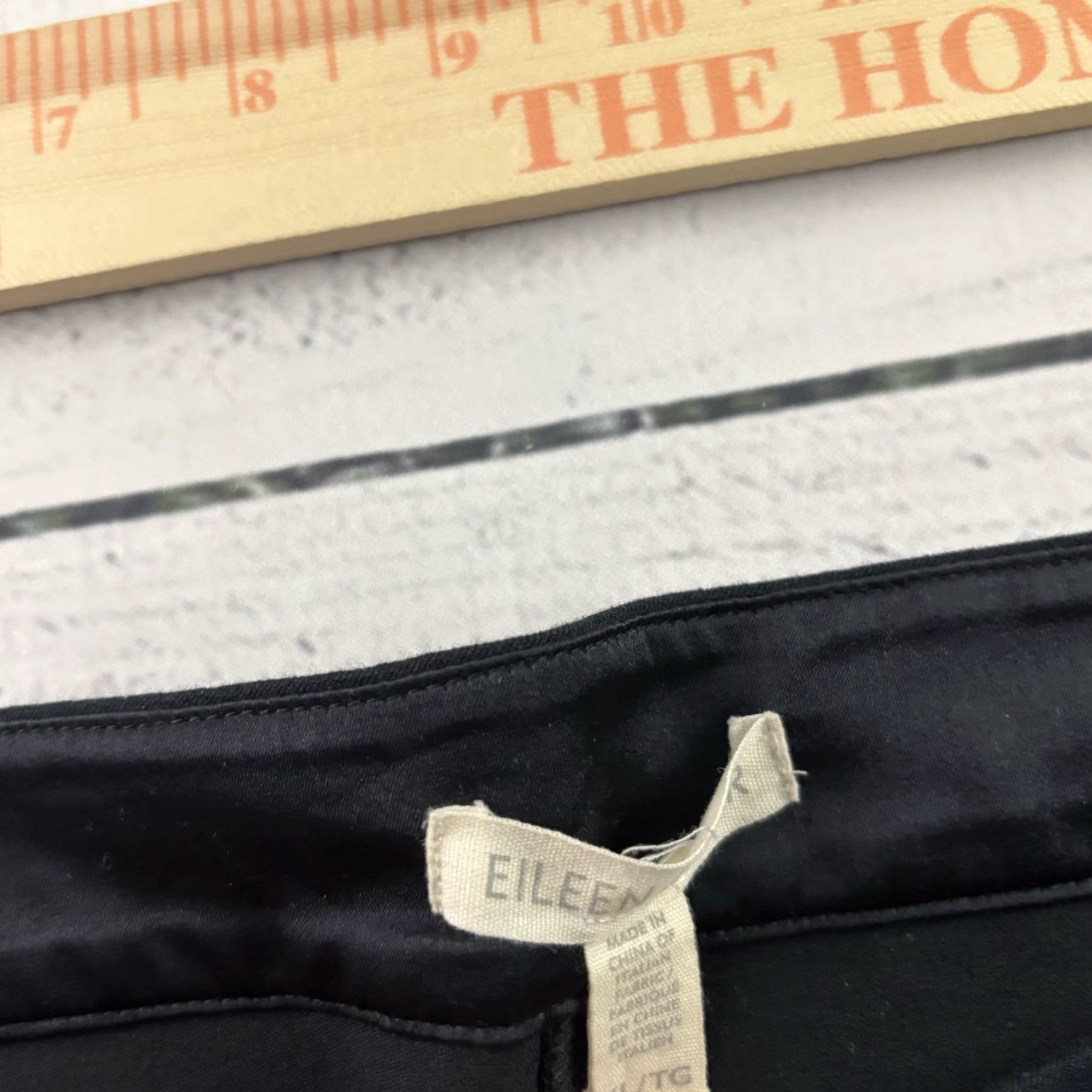 Eileen Fisher Eileen Fisher Pants Tapered Black XL Women's Ponte Cotton Stretch Organic Поле Size 40" / US 18 - 4 Thumbnail