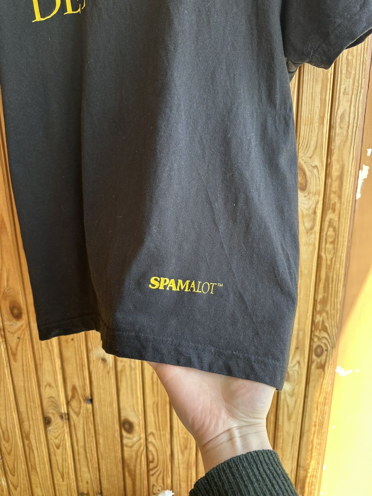 Vintage 🔥 Vintage 90s Promo Monty Python Spamalot Tee Shirt Movie Size US L / EU 52-54 / 3 - 4 Thumbnail