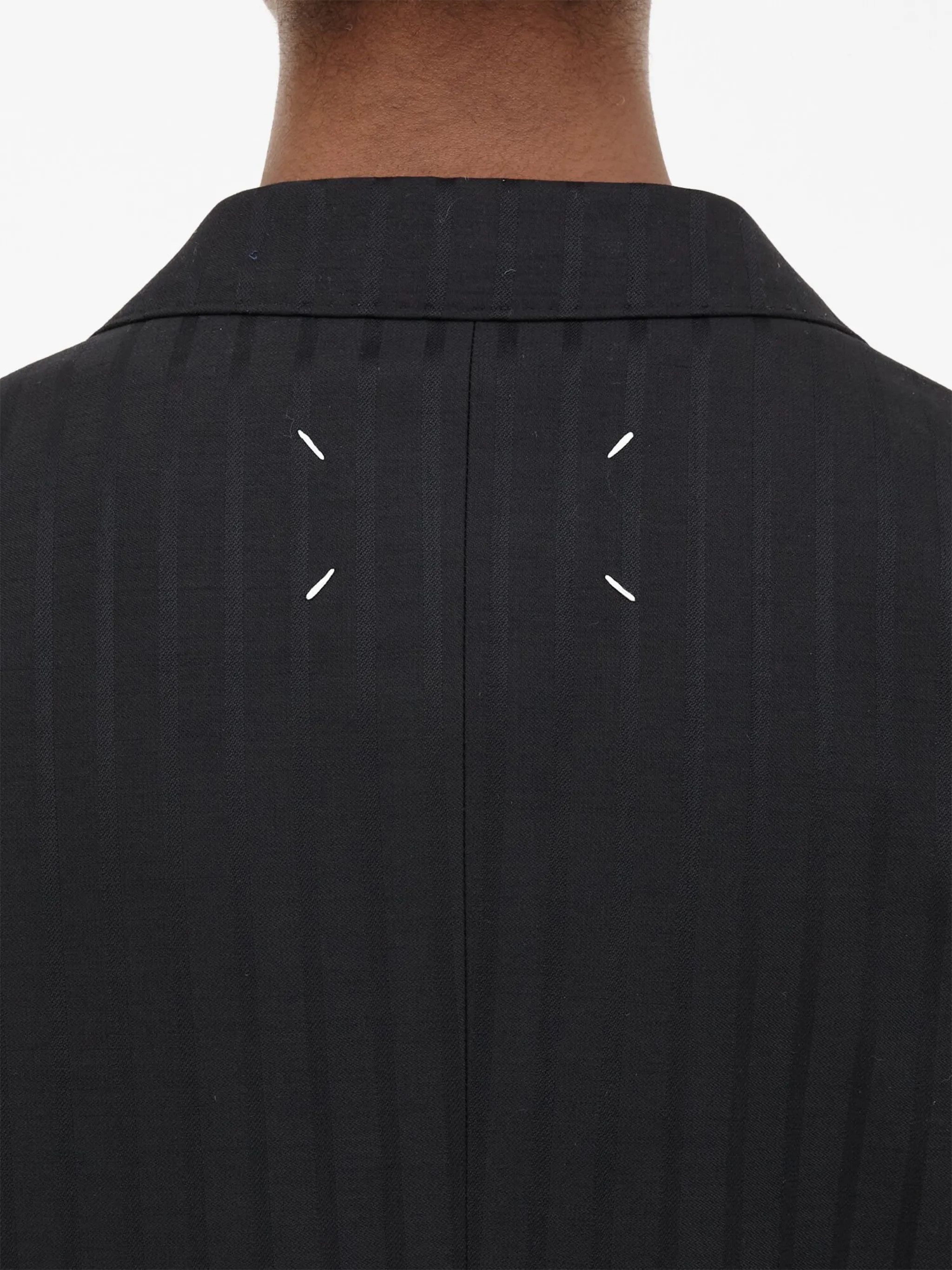 Maison Margiela oc11z0925 Single-breasted Wool Blazer in Black Size S / US 4 / IT 40 - 5 Thumbnail