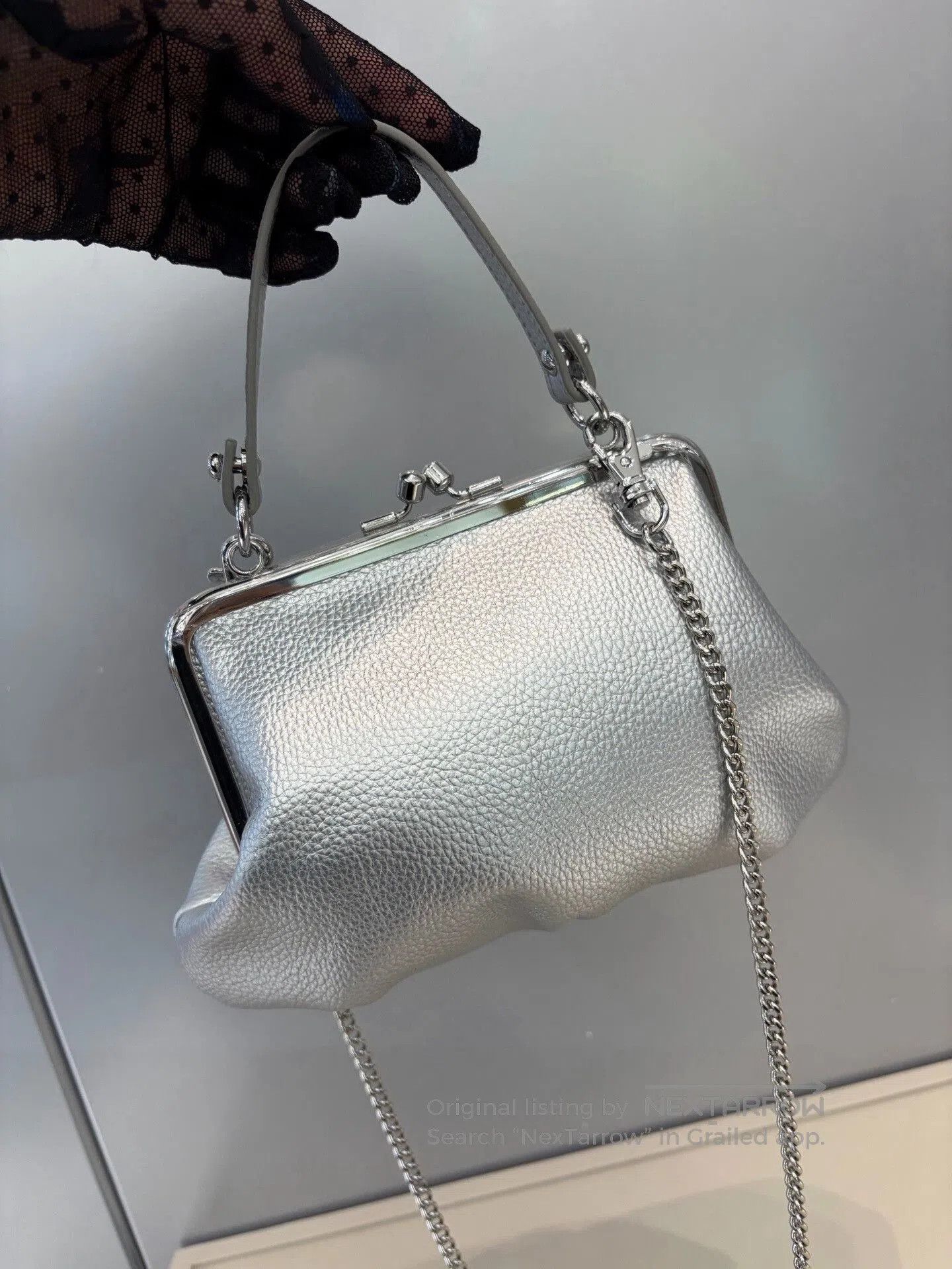 Vivienne Westwood Vivienne Westwood Silver Evening Bag. Size ONE SIZE - 3 Thumbnail