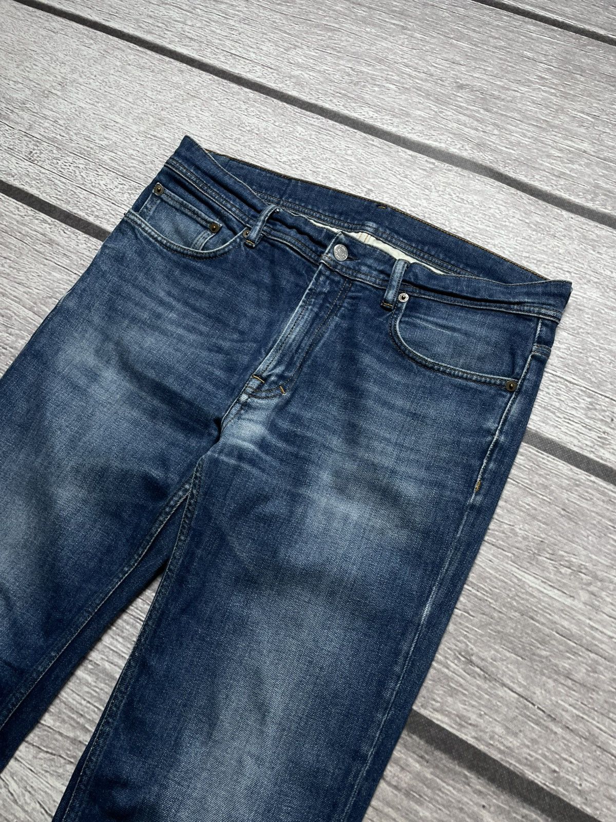 Acne Studios Acne Studios North Dark Blue slim jeans Size US 34 / EU 50 - 5 Thumbnail
