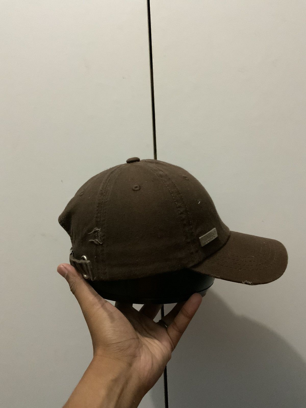 Japanese Brand Wild Turkey Bourbon Distressed Brown Archive Hat Size ONE SIZE - 5 Thumbnail