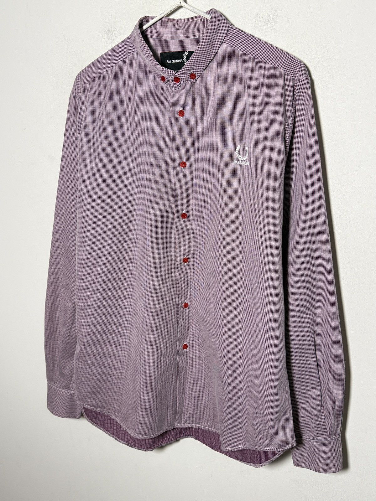 Raf Simons x Fred Perry Microcheck Shirt