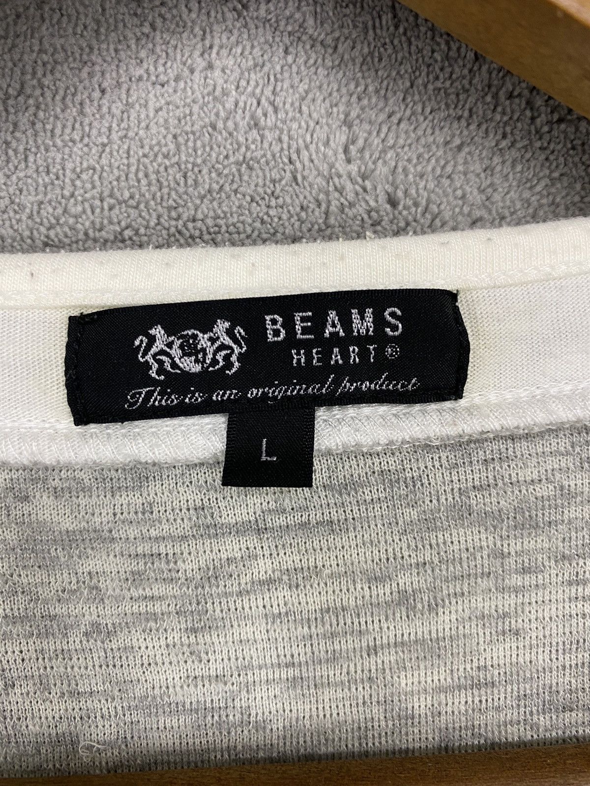 Beams Plus 🔥 BEAMS HEART RARE DESIGN LONNG SLEEVE SHIRT Size US L / EU 52-54 / 3 - 8 Thumbnail
