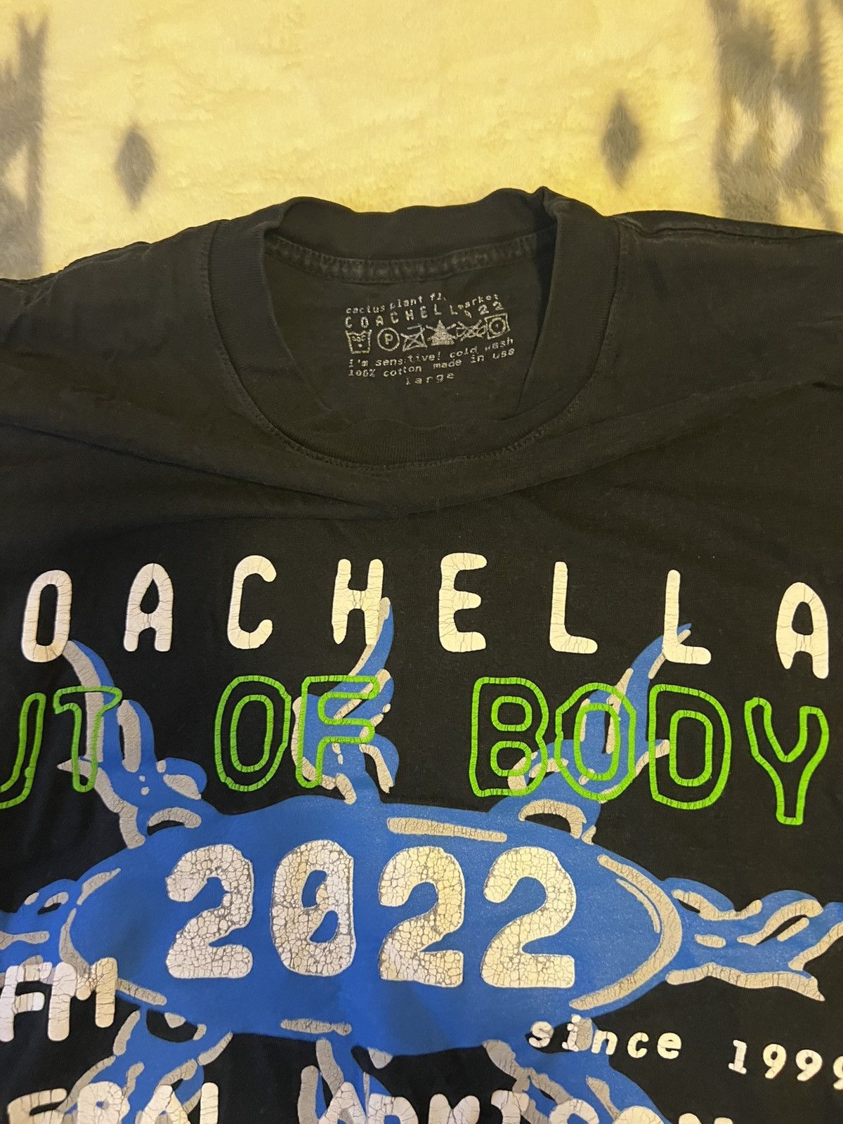 Cactus Plant Flea Market × Coachella CPFM x Coachella Vintage Tee Size US L / EU 52-54 / 3 - 3 Thumbnail