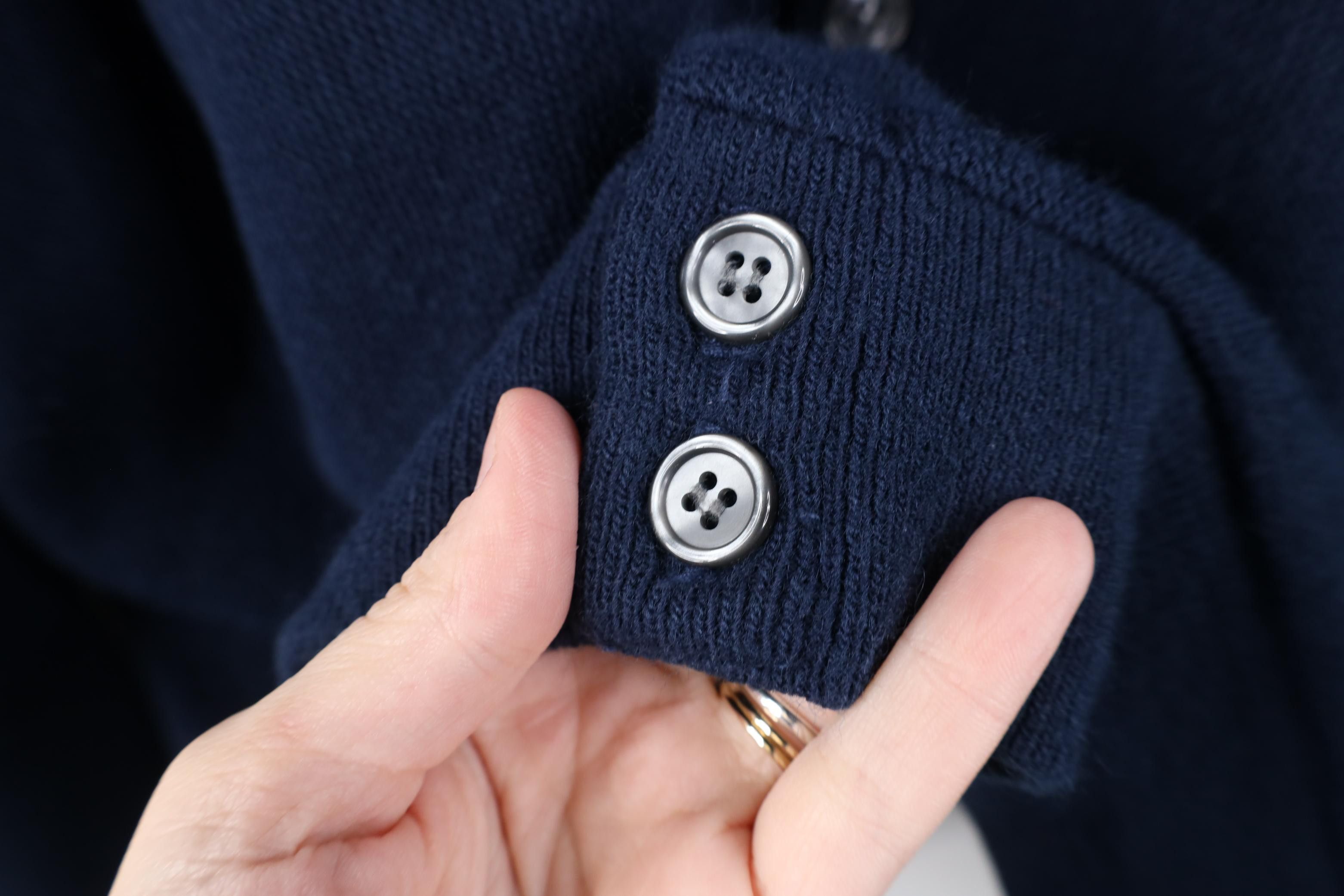 Izod Vintage 80s 90s Izod Golf Knit Cardigan Sweater Blue USA Size US M / EU 48-50 / 2 - 6 Thumbnail