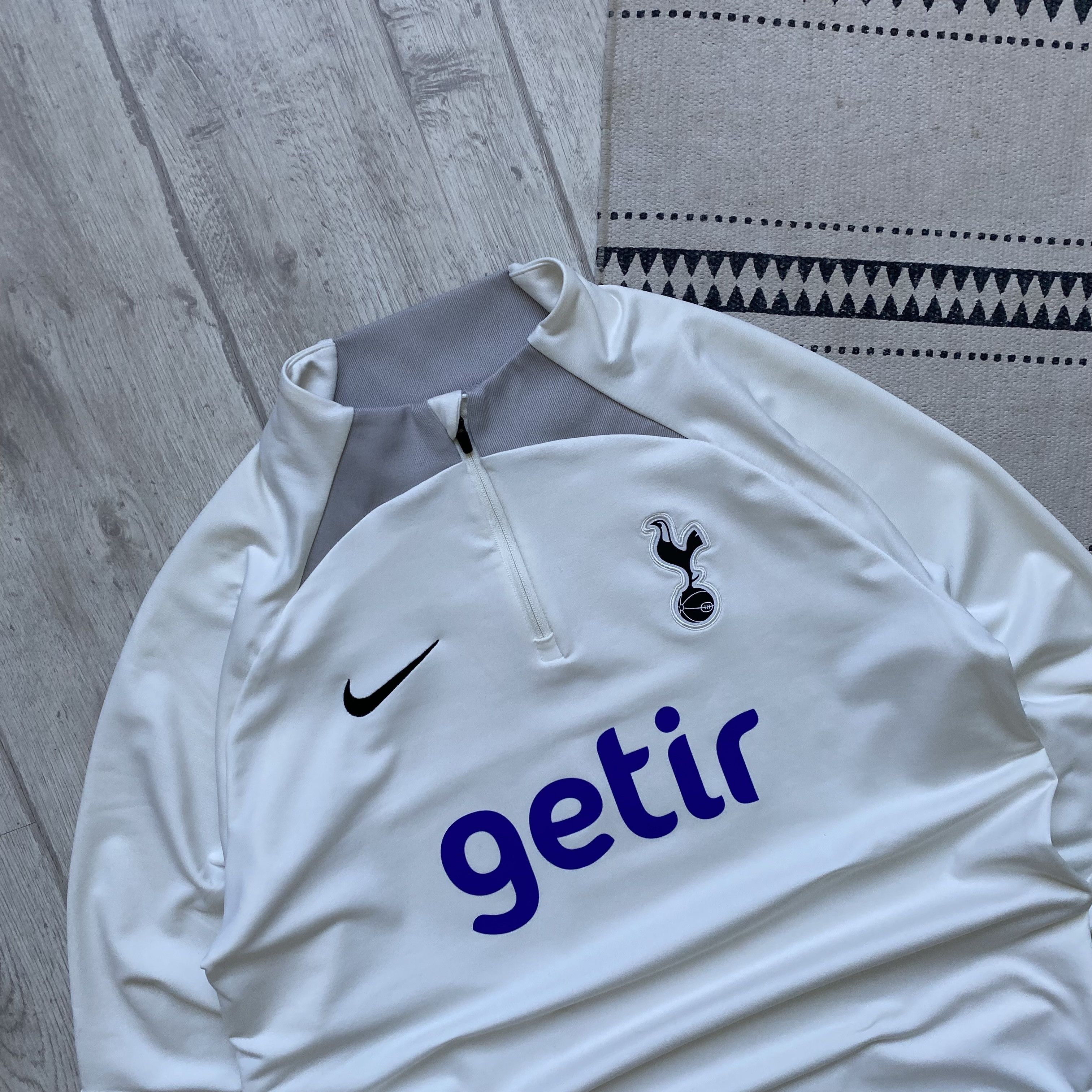 Nike ⚽️ Blockore Nike Tottenham jersey Longsleeve Drill training Size US M / EU 48-50 / 2 - 2 Thumbnail