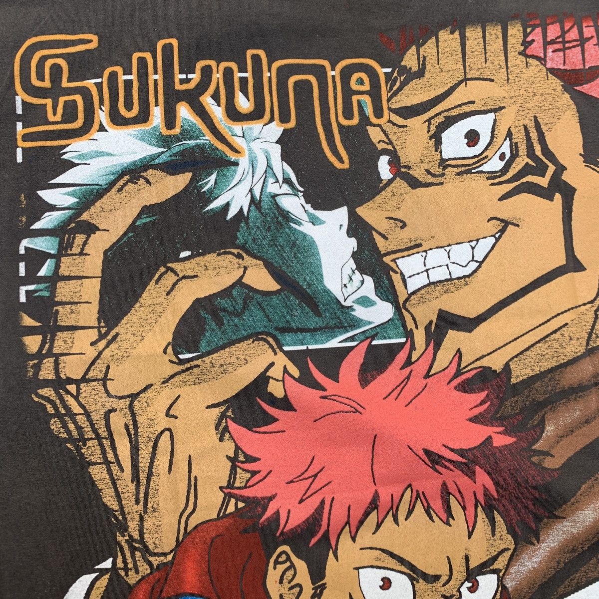 Anime × Japanese Brand YUJI ITADORI - SUKUNA x Jujutsu Kaisen x anime fan bootlg Size US XL / EU 56 / 4 - 4 Thumbnail