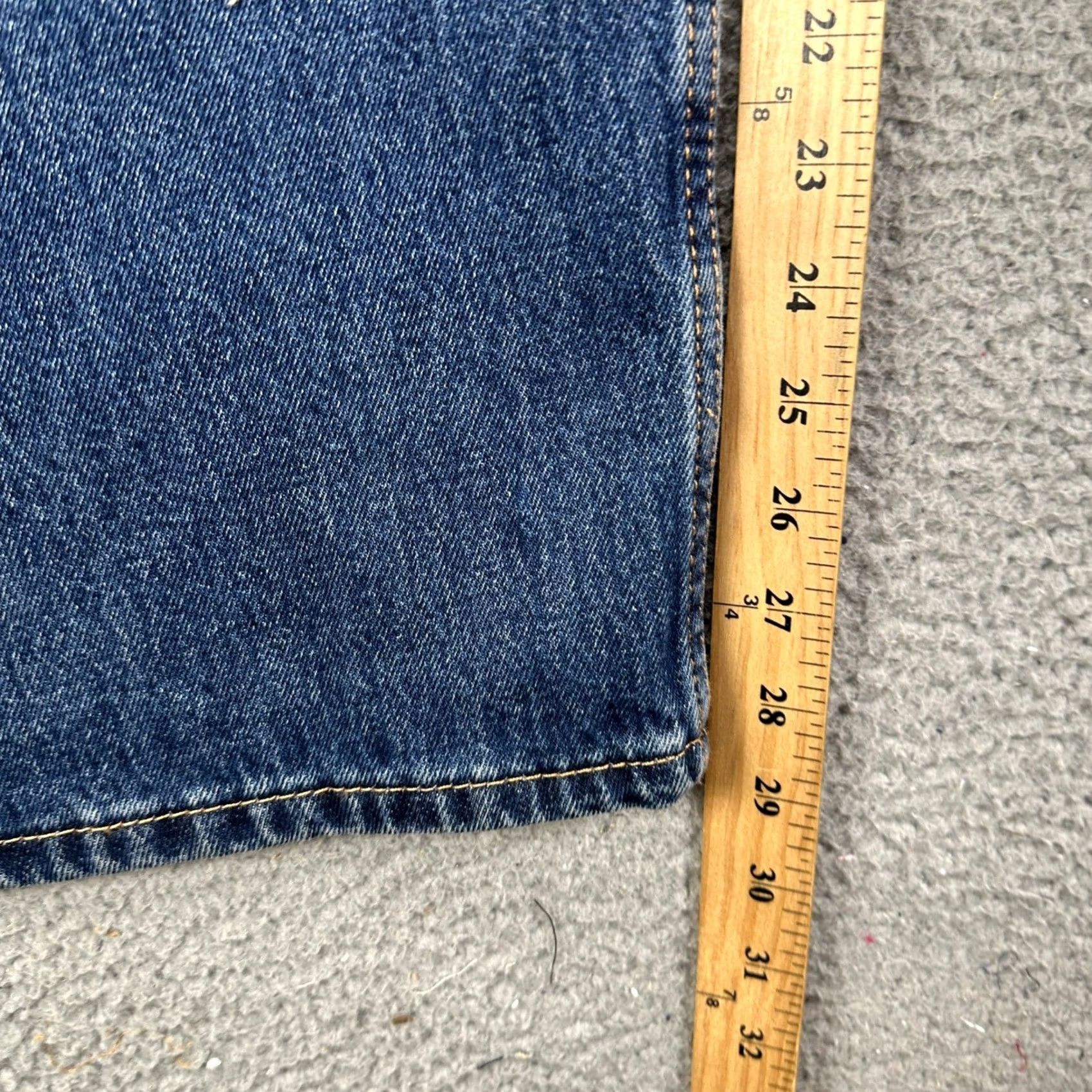 Levi's VINTAGE Levis 511 Men Straight Leg Jeans 52X29 Big Tall Blue Washed 5 Pocket Red Tab NEW Size US 36 / EU 52 - 7 Thumbnail