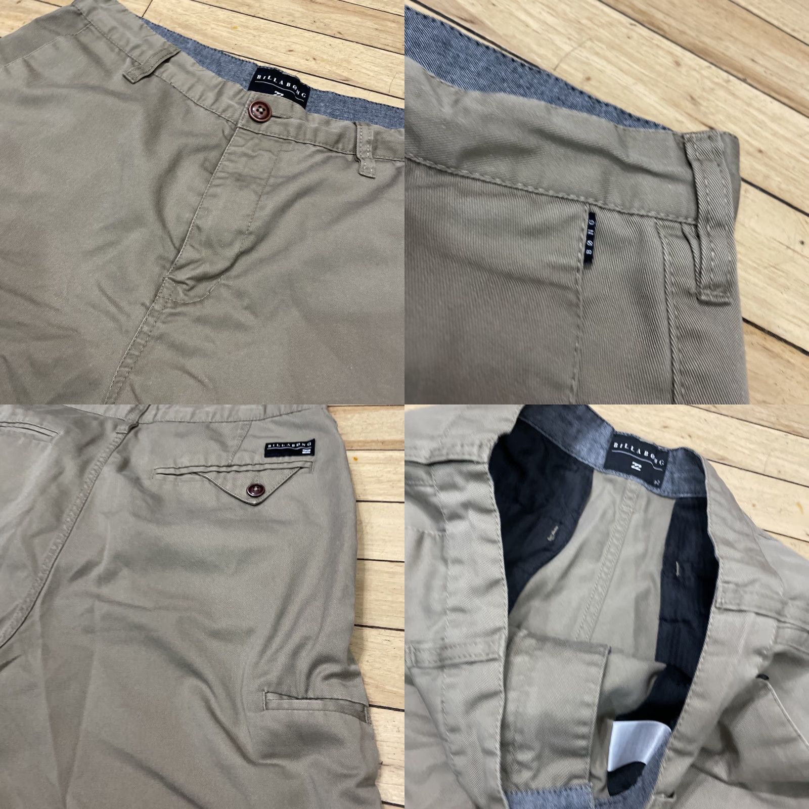 Billabong BILLABONG Chino Shorts Men 32 Tan Khaki Skate Beach Surf Flat Bermuda 32x10 Size US 32 / EU 48 - 10 Thumbnail