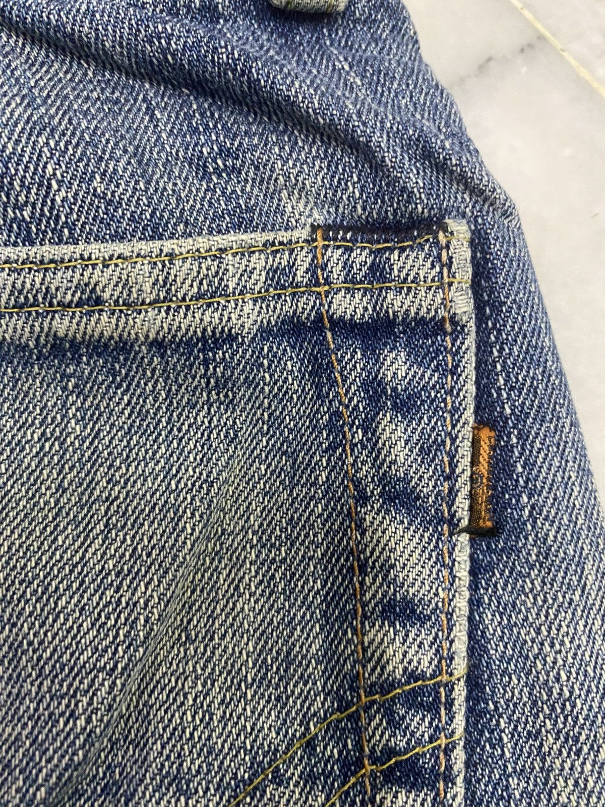 Edwin Size 29x32 Vintage Edwin 505 Selvedge Denim Jeans Size US 29 - 19 Thumbnail