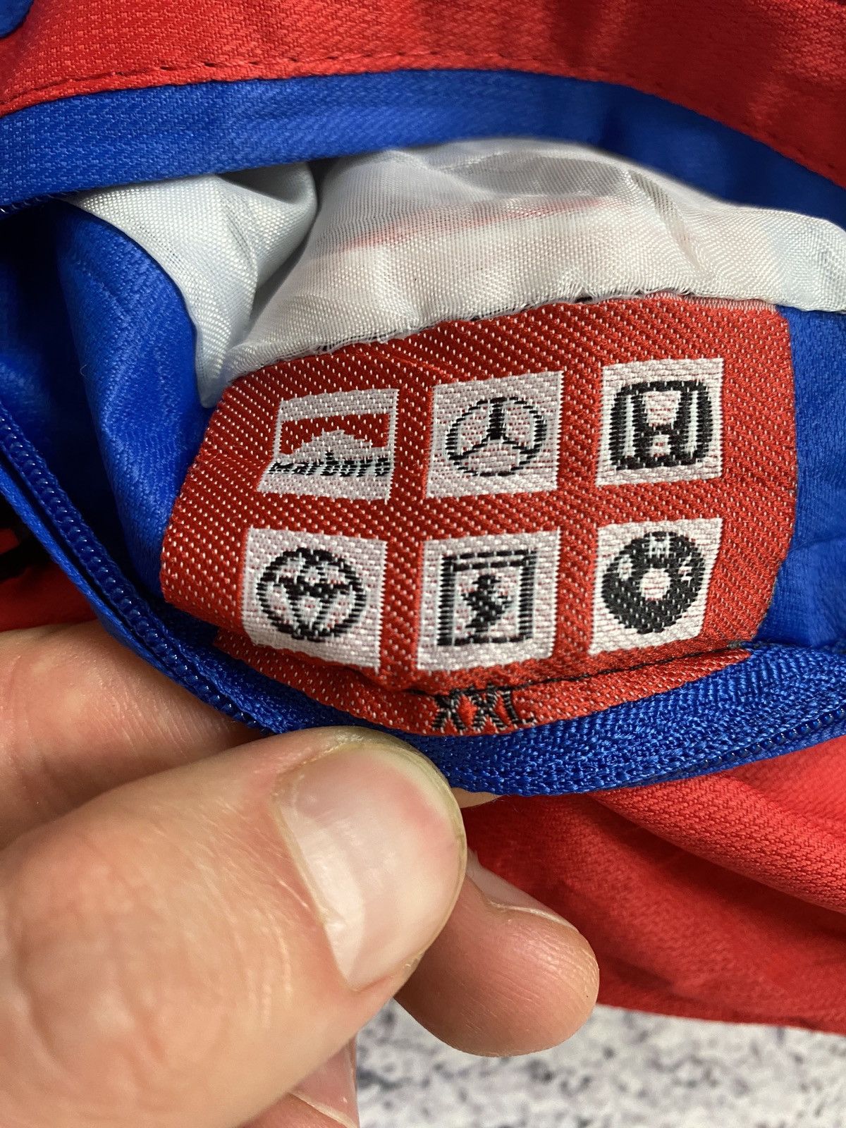 Marlboro × Vintage Marlboro Mercedes Benz West Honda Racing Reversible Vest Size US XL / EU 56 / 4 - 17 Thumbnail