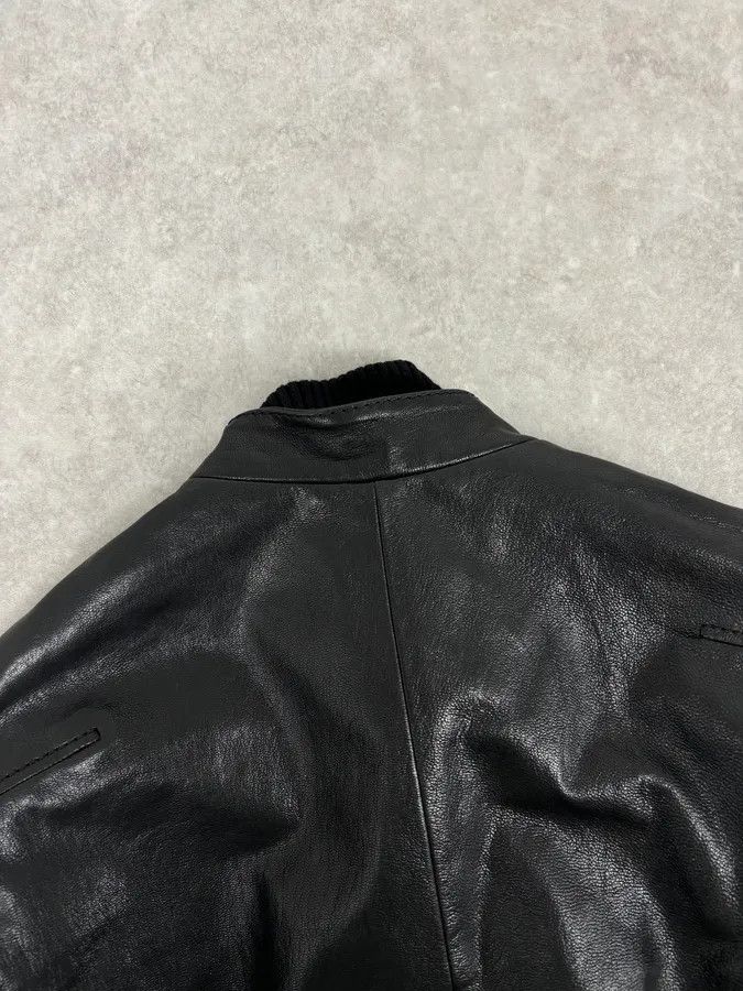 Dirk Bikkembergs AW2008 Dirk Bikkembergs Black Premium Mafia Leather Jacket Size US M / EU 48-50 / 2 - 6 Thumbnail