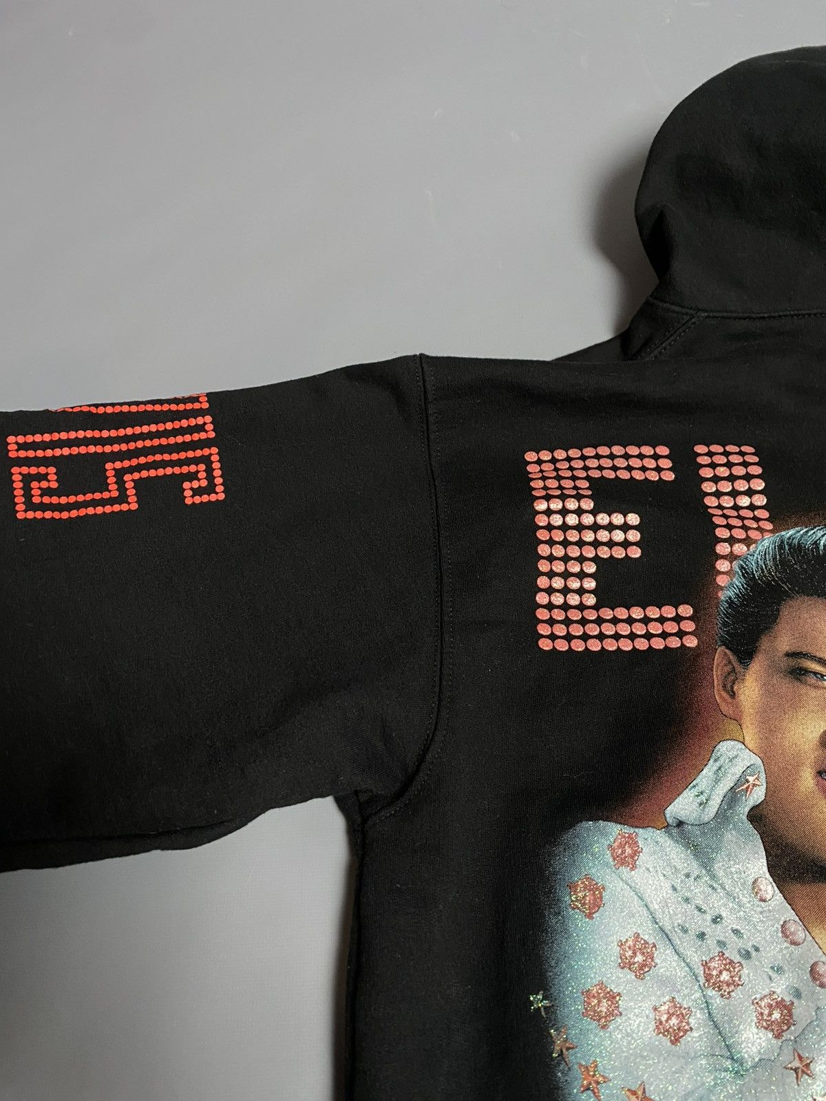 Band Tees VTG Rock@Tees Elvis Presley Full Zip Hoodie Women’s Size L Size L / US 10 / IT 46 - 8 Thumbnail
