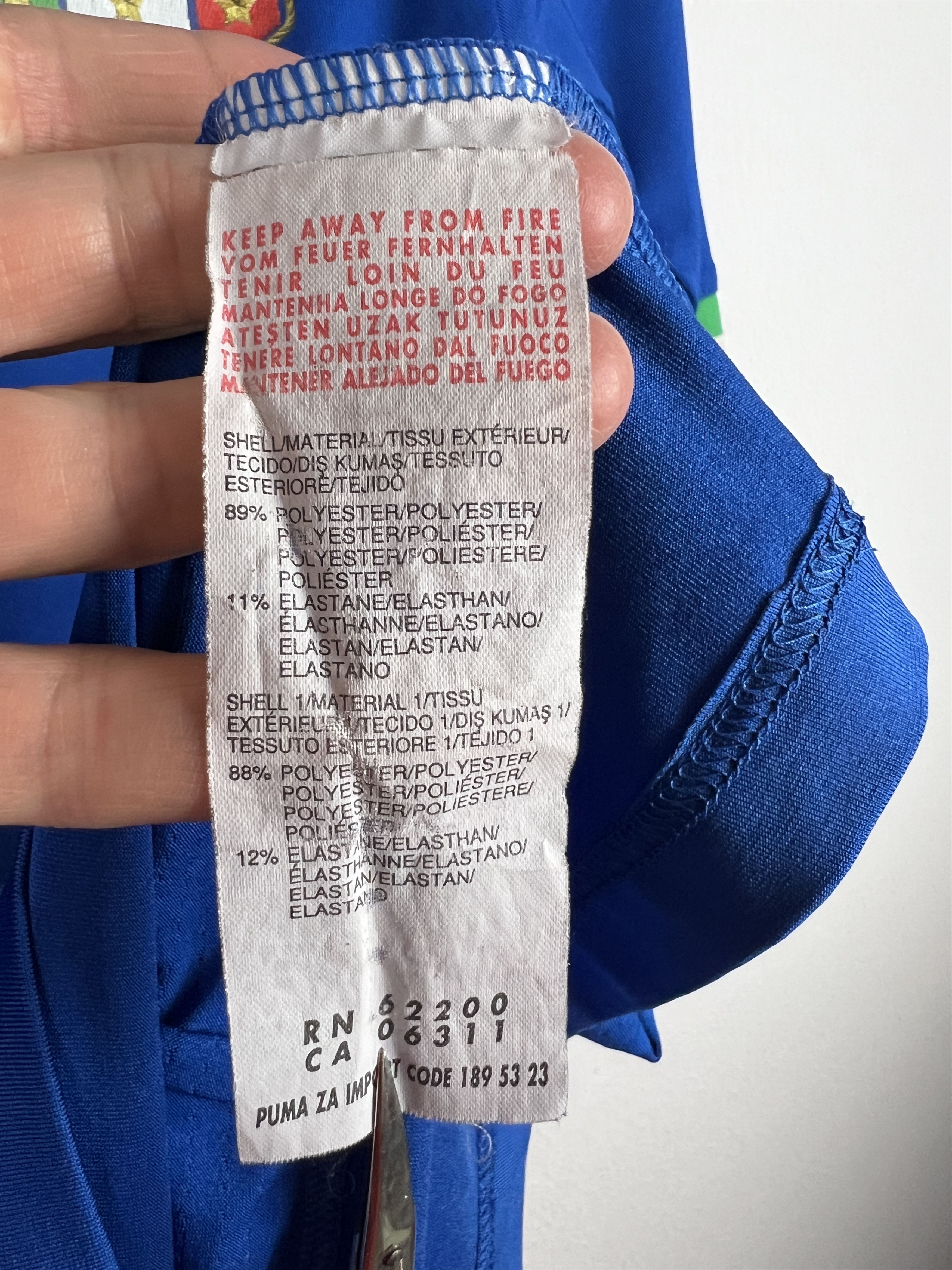 Puma Italy Home football shirt Soccer Player Issue Maglia Jersey Size US L / EU 52-54 / 3 - 7 Thumbnail