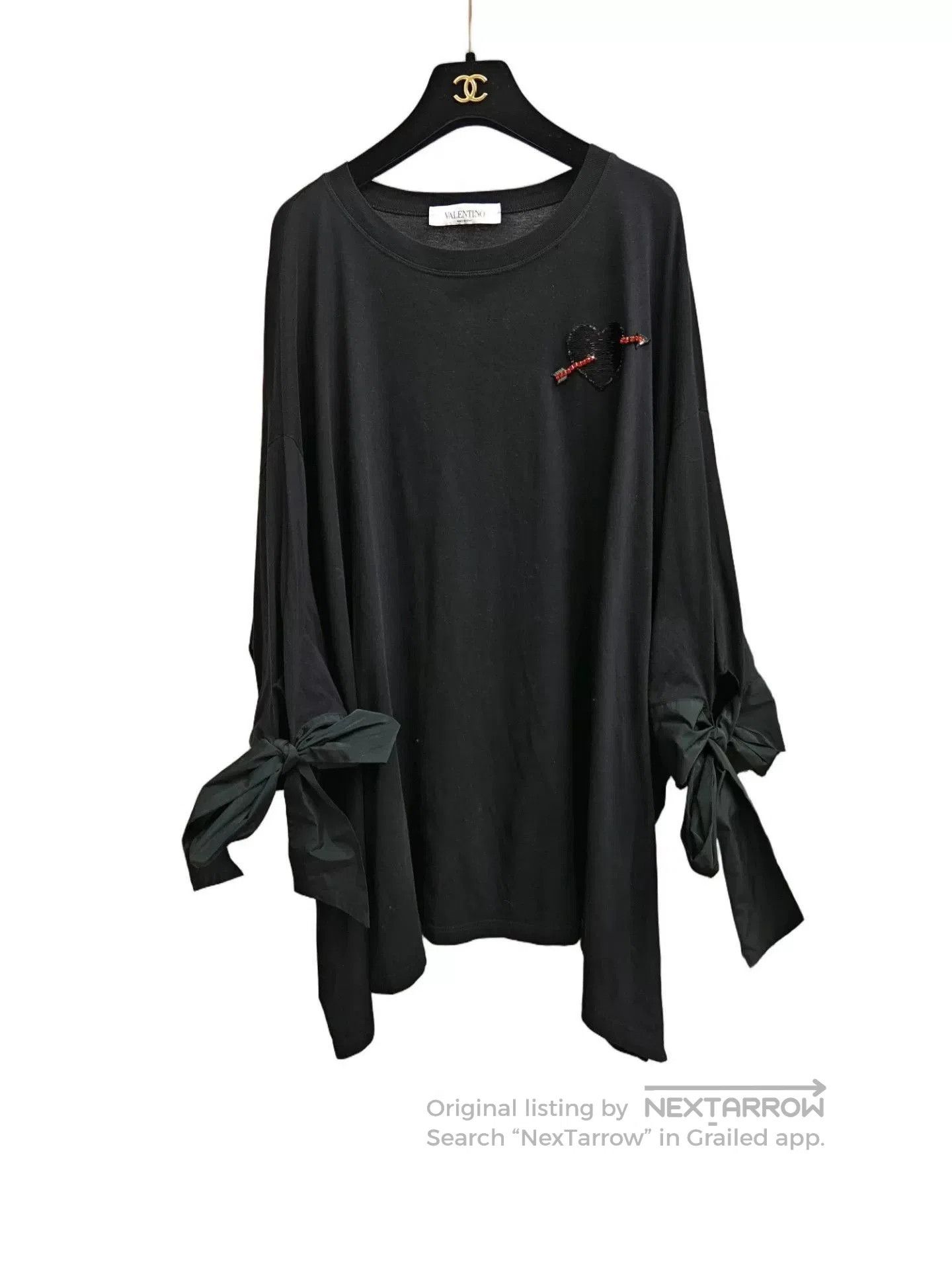 Valentino valentino black long sleeve t-shirt. Size US L / EU 52-54 / 3 - 1 Thumbnail