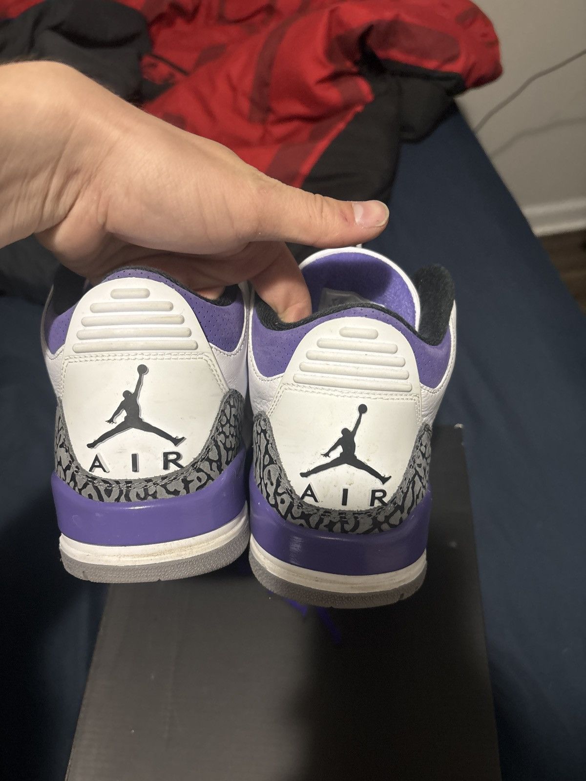 Jordan Brand Jordan 3 “Dark Iris” Size US 9 / EU 42 - 3 Thumbnail
