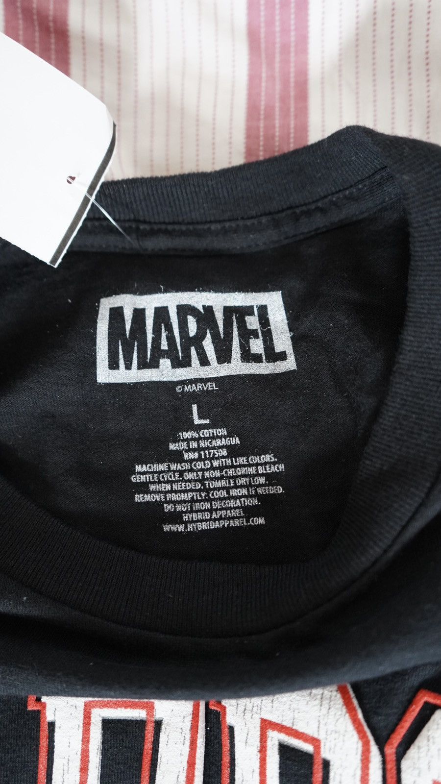 Other Black Puff Print Deadpool Tee Size US L / EU 52-54 / 3 - 3 Thumbnail