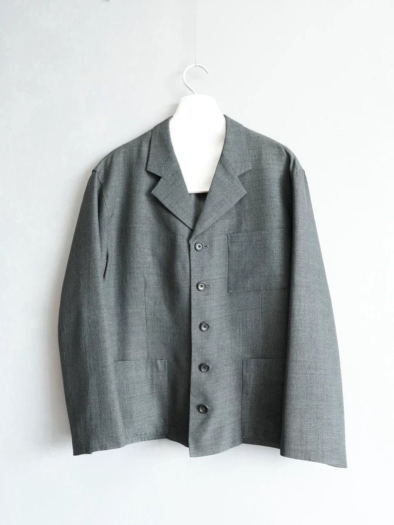 Yohji Yamamoto Yohji Yamamoto Gray 5B Jacket Size US M / EU 48-50 / 2 - 1 Thumbnail