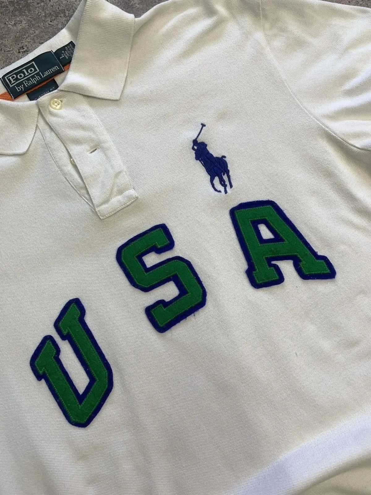 Vintage Vintage Polo Ralph Lauren USA Chicago Los Angelas JapanRugby Size US L / EU 52-54 / 3 - 6 Thumbnail