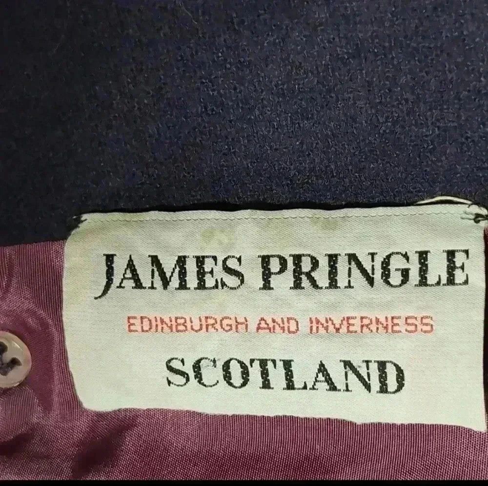 Julius Julius James Pringle Cashmere blend Peacoat Blue sz 18 Scot Size XXL / US 16-18 / IT 52-54 - 3 Thumbnail