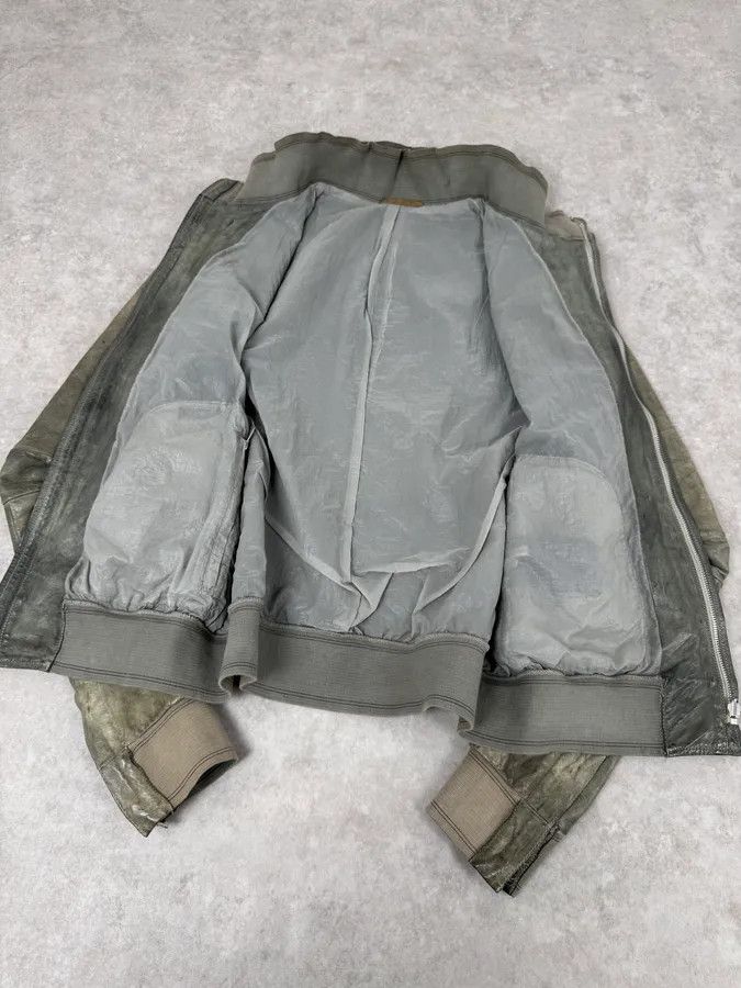 2009 Carol Christian Poell Raw Beige Leather Jacket
