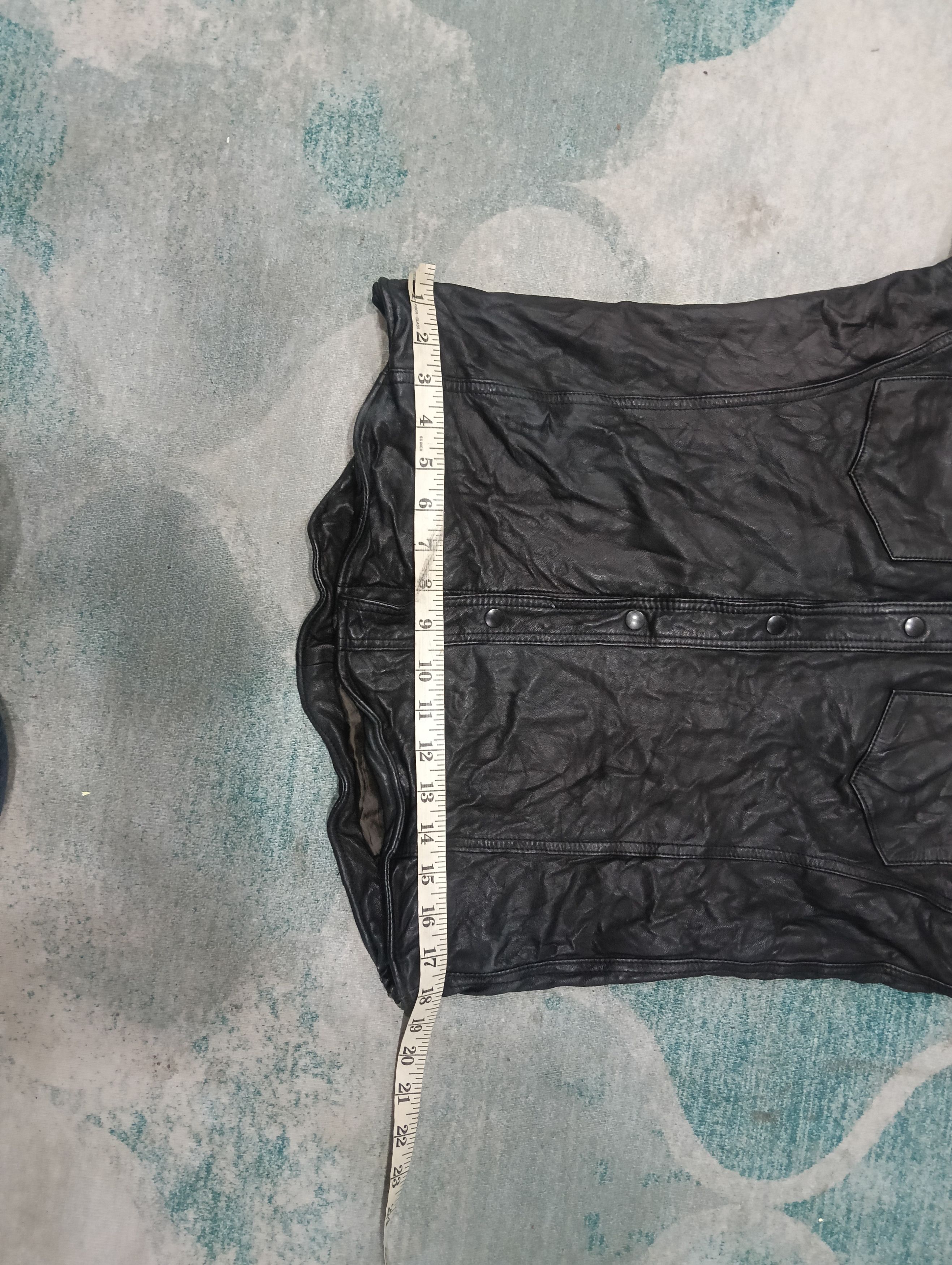 Homme Plisse Issey Miyake × Issey Miyake × Pleats Please Issey Miyake Tete Homme Leather Size US M / EU 48-50 / 2 - 15 Thumbnail