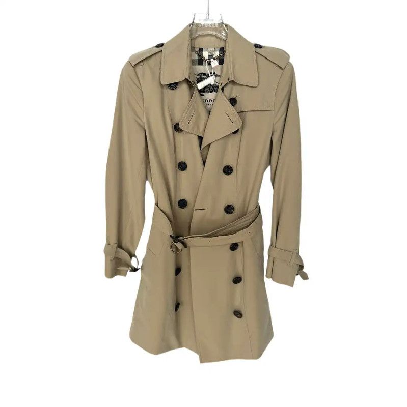 Burberry Burberry M Size Light Brown Women's Trench Coat Size M / US 6-8 / IT 42-44 - 1 Thumbnail
