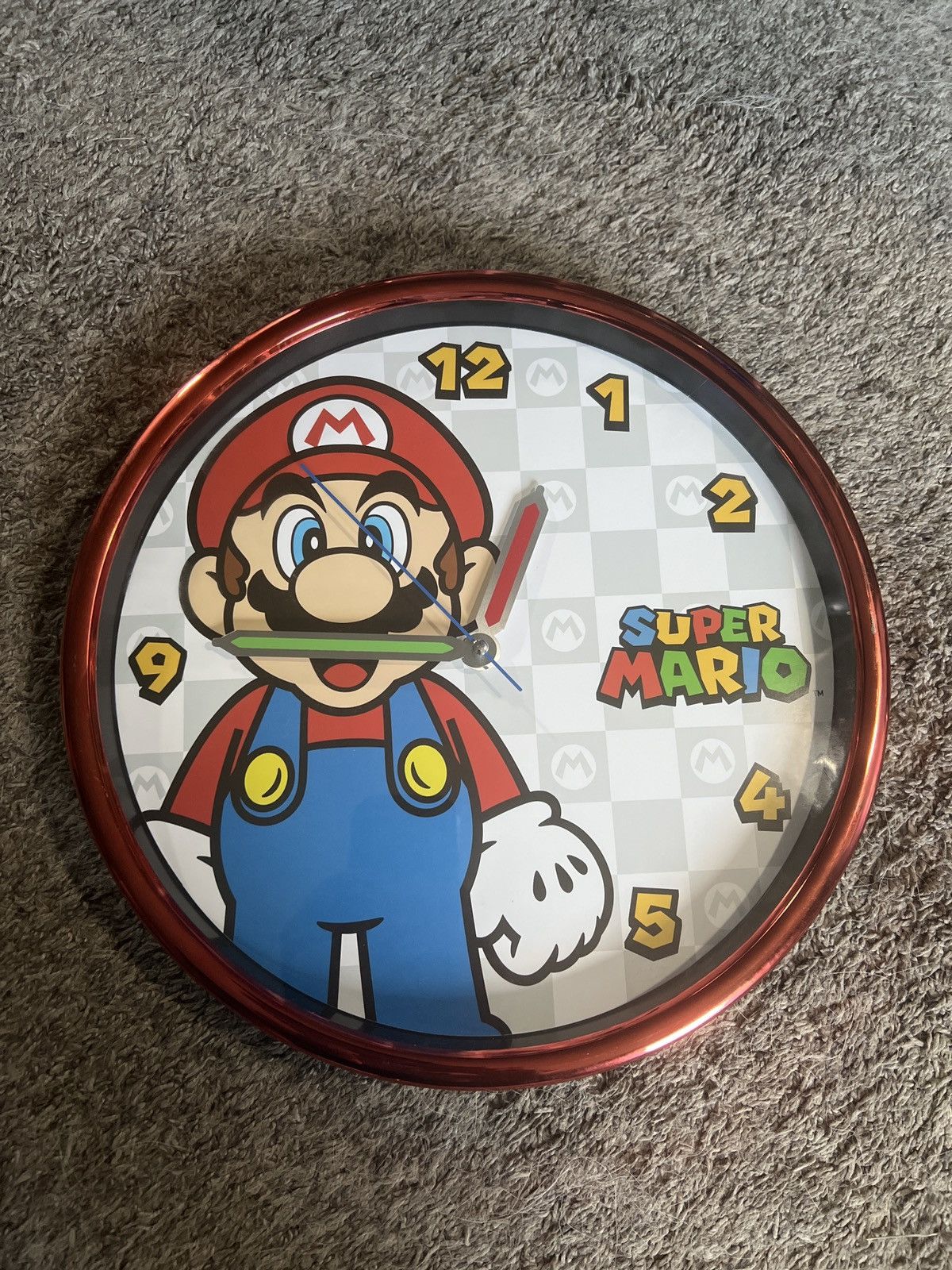 Nintendo 2023 Nintendo Super Mario Clock Size ONE SIZE - 1 Thumbnail