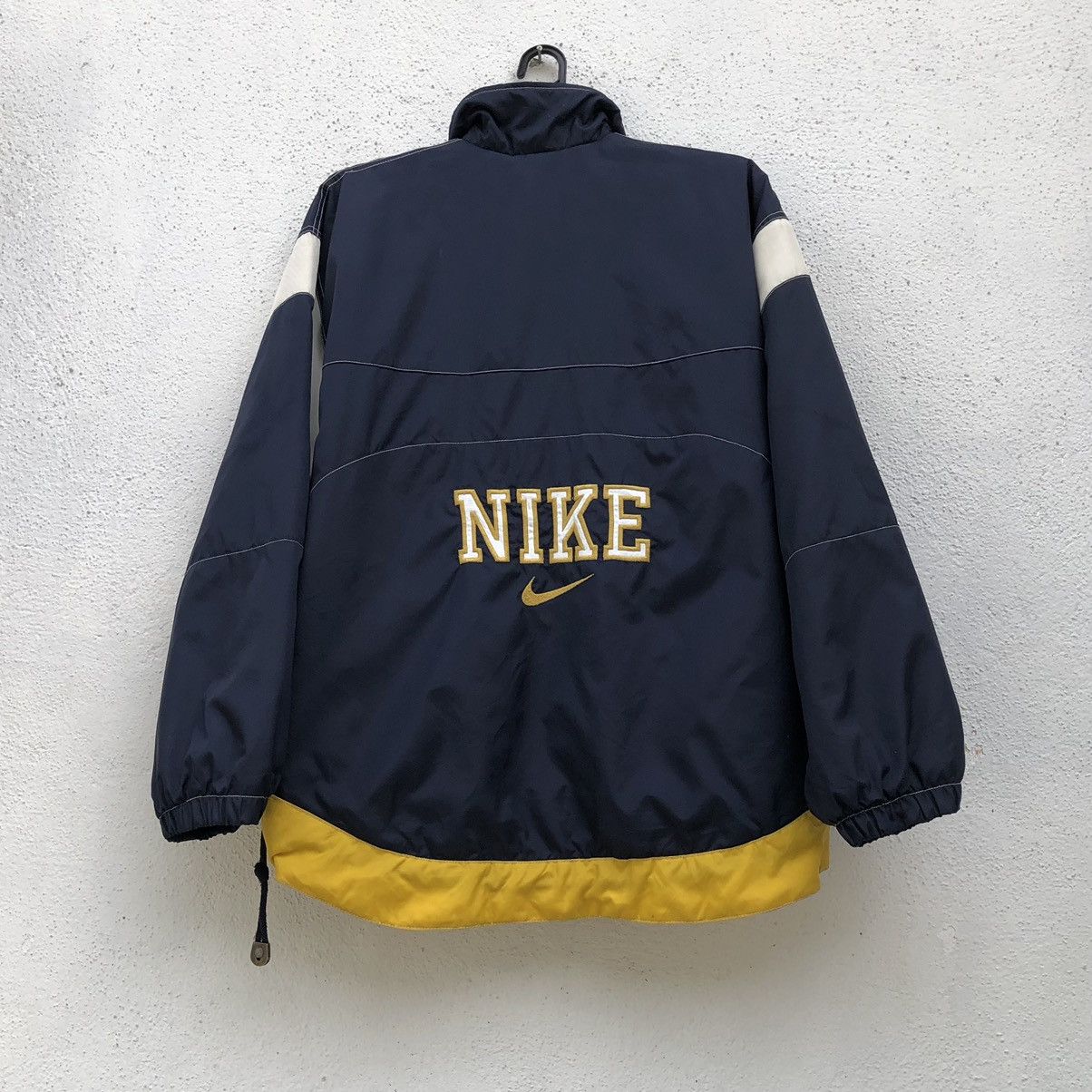 Nike Vintage Nike Nylon Pullover Anorak Half Zip Filled Jacket Size US L / EU 52-54 / 3 - 12 Thumbnail