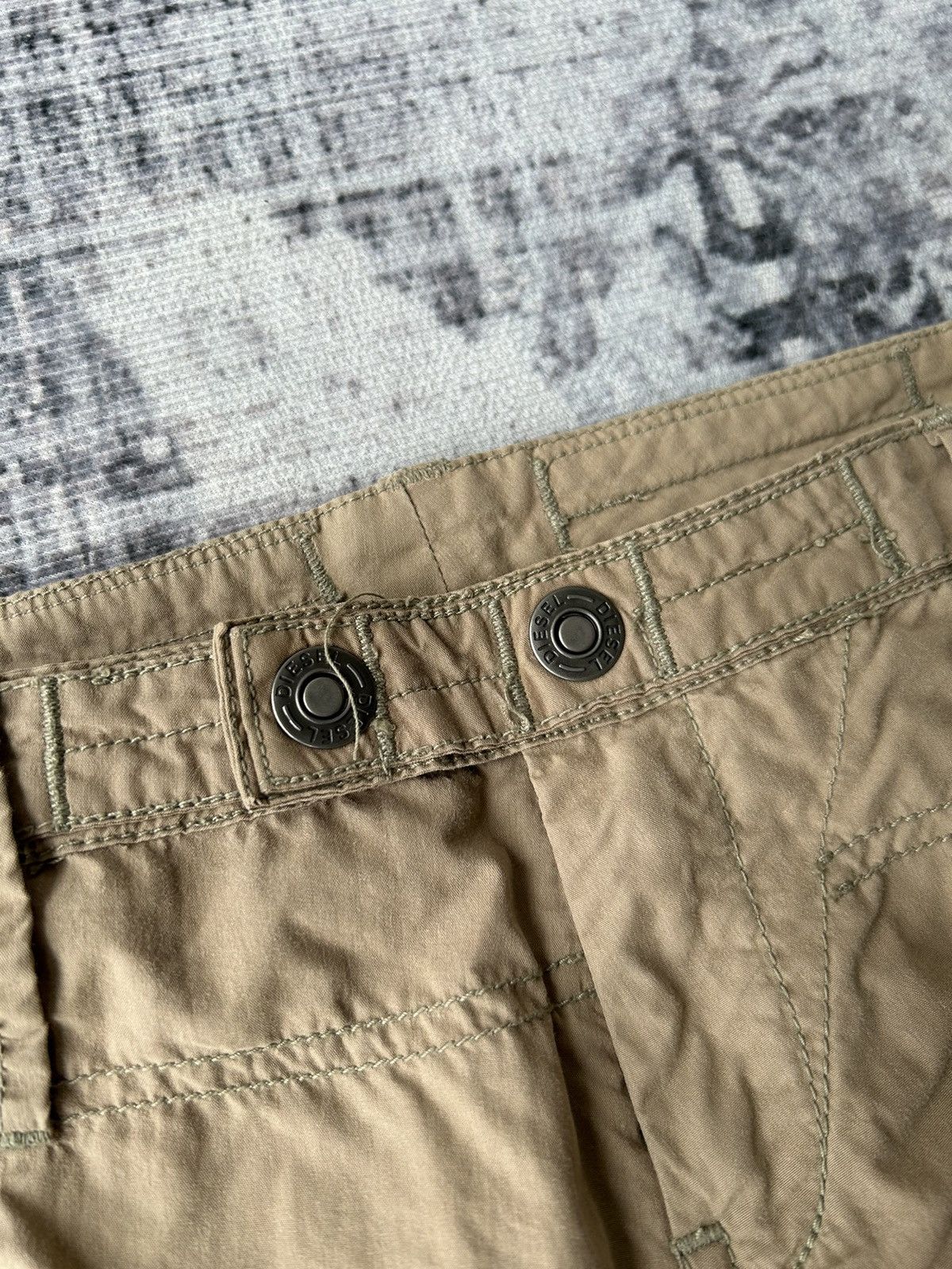 Diesel Diesel Multipocket Three Quarter Pants Size 30" / US 8 / IT 44 - 8 Thumbnail