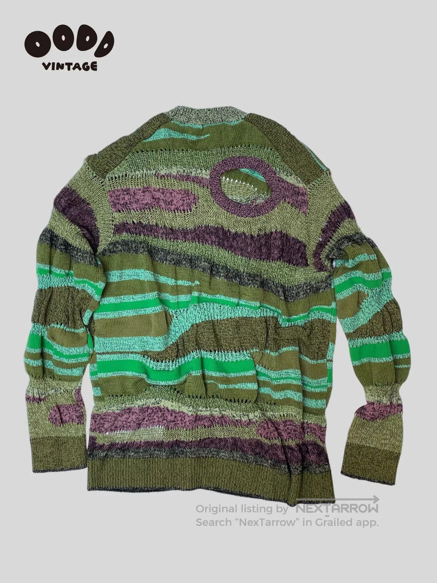 Kenzo Kenzo 2021 Spring/Summer Striped Knit Top. Size S / US 4 / IT 40 - 2 Thumbnail