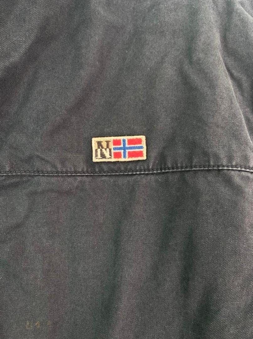 Napapijri × Vintage Rare Napapijri geographic melgaqo winter outdoor jacket Size US L / EU 52-54 / 3 - 3 Thumbnail