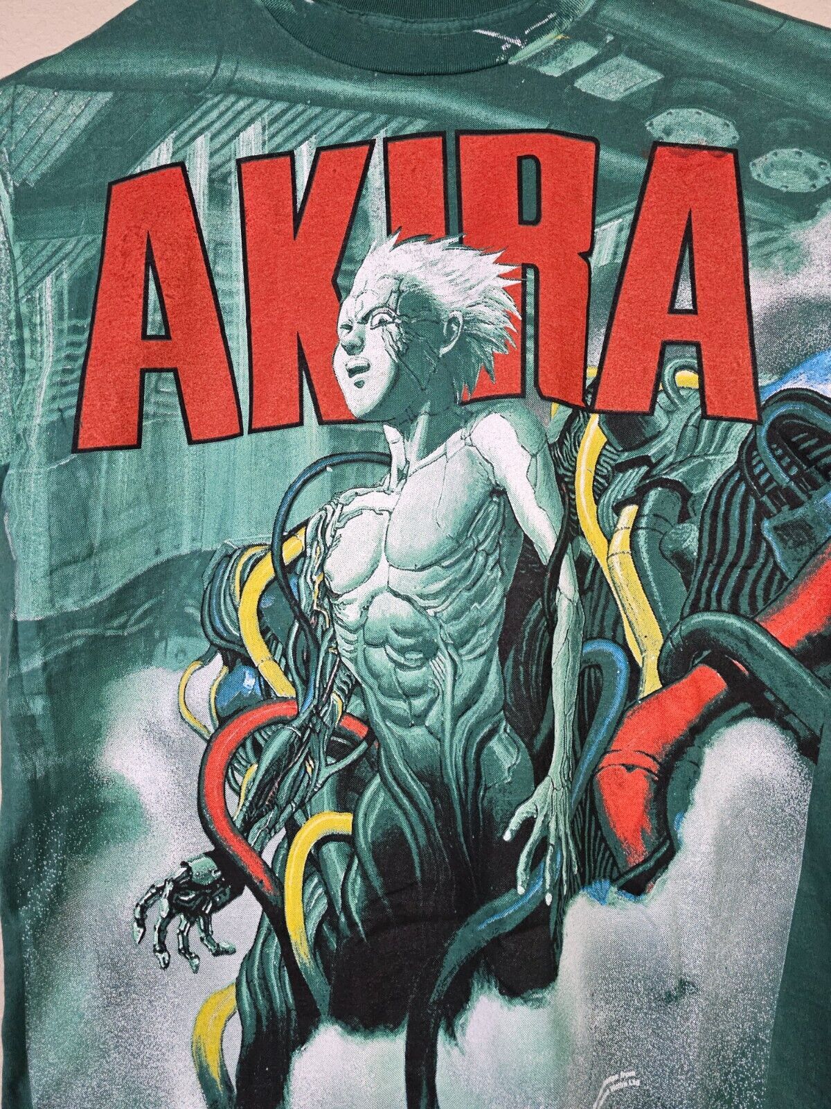 Fruit Of The Loom Vintage 1988 AKIRA T-Shirt Tetsuo Single Stitch USA Made XL Size US M / EU 48-50 / 2 - 2 Thumbnail